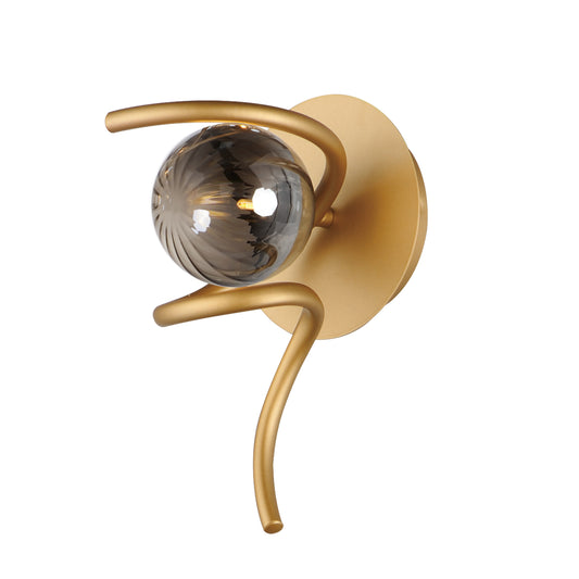 Planetary LED Wall Sconce Gold by ET2