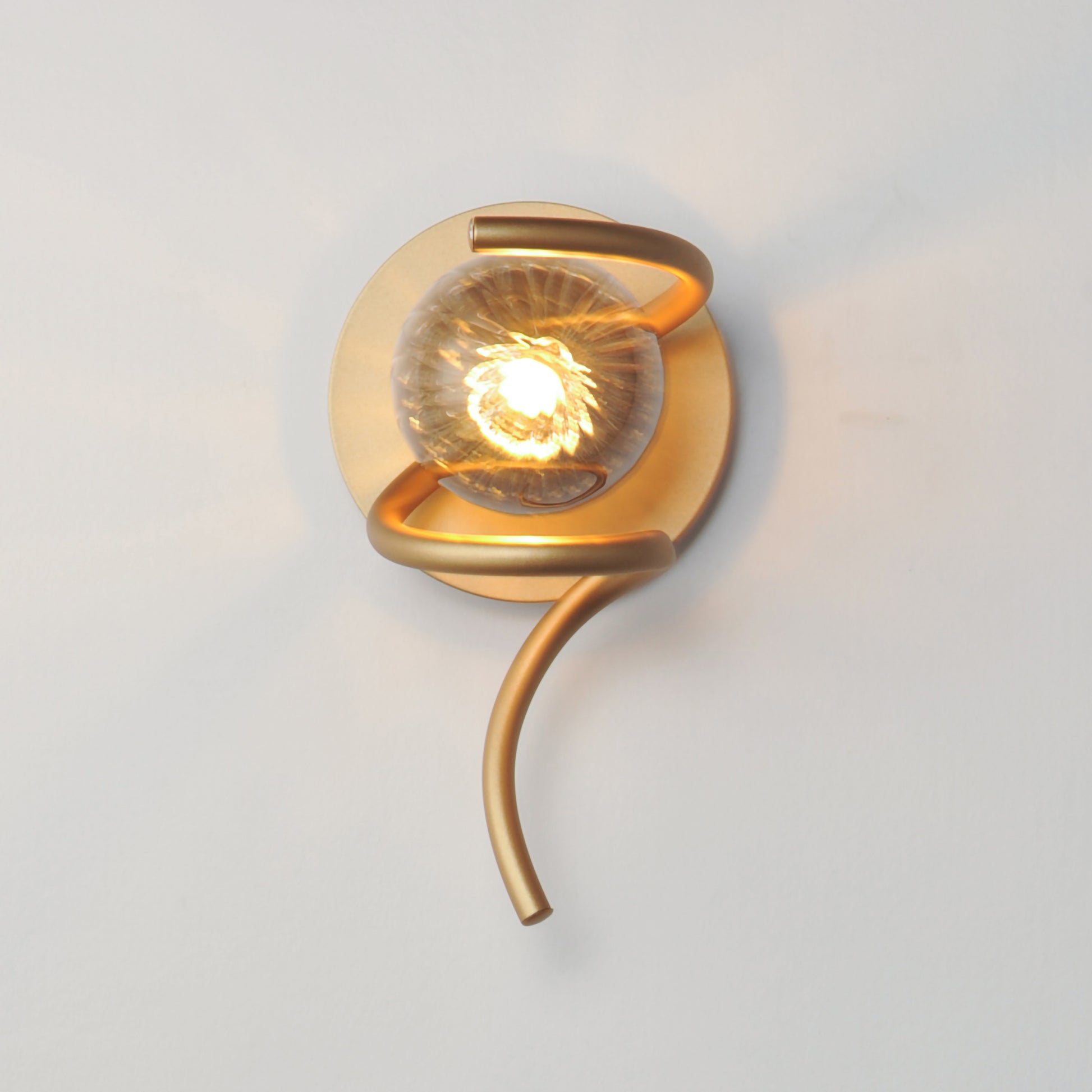 Planetary LED Wall Sconce Gold by ET2