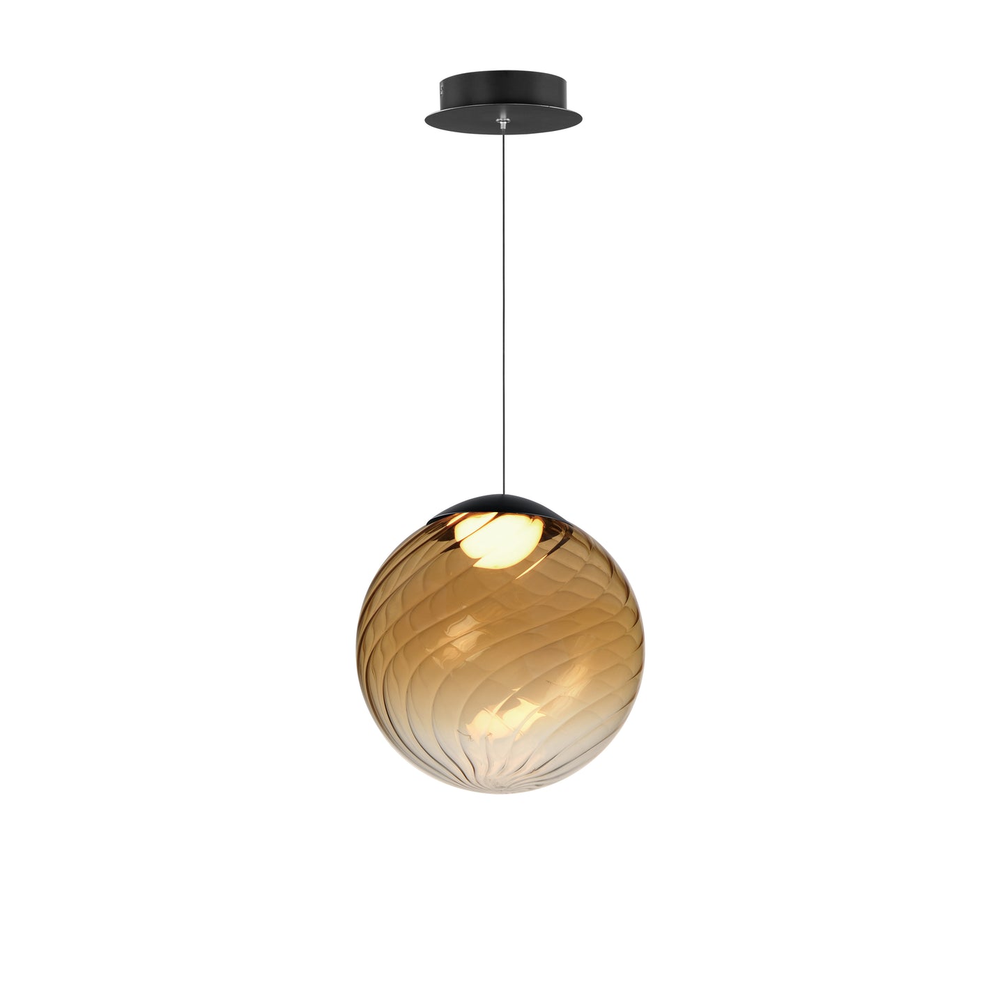 Planetary LED Pendant Black by ET2