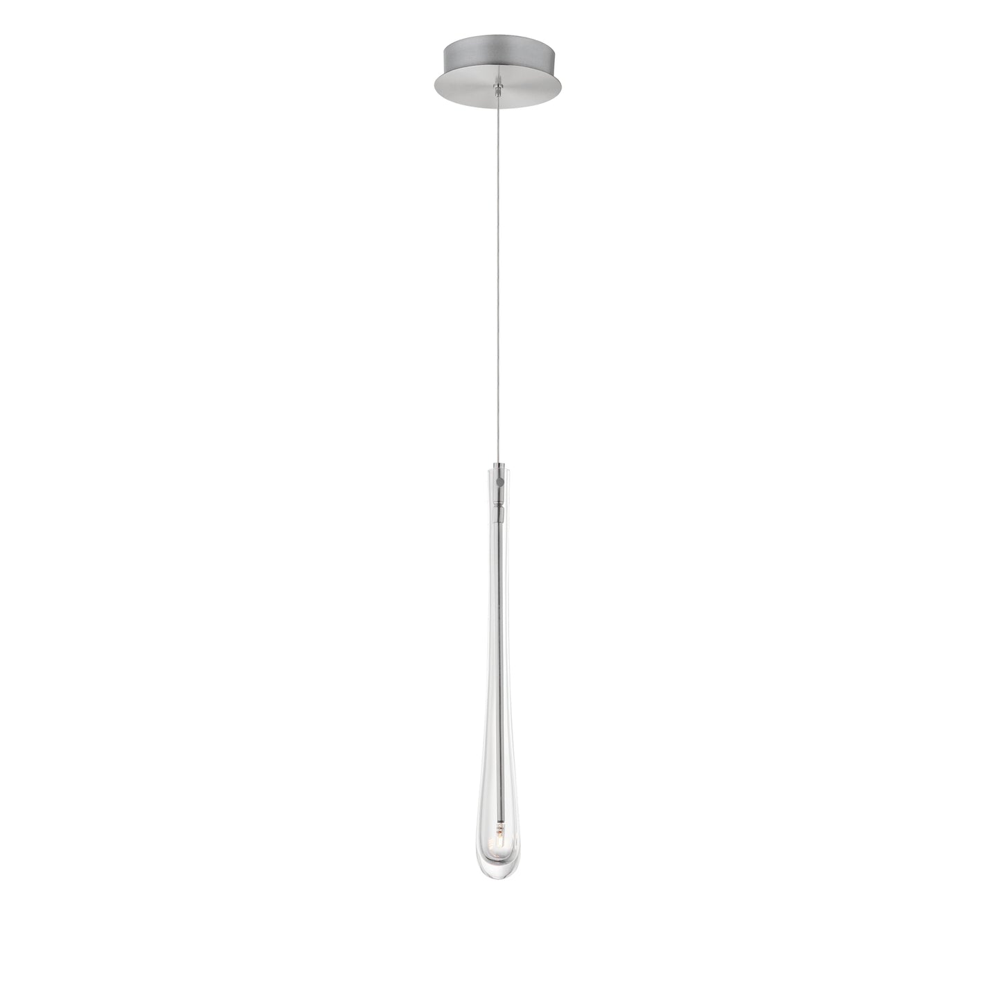 Stillo LED Pendant Satin Nickel by ET2
