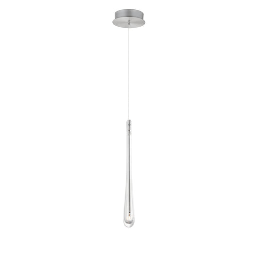 Stillo LED Pendant Satin Nickel by ET2