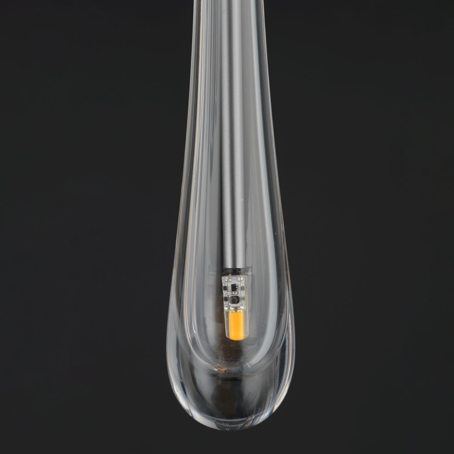 Stillo LED Pendant Satin Nickel by ET2