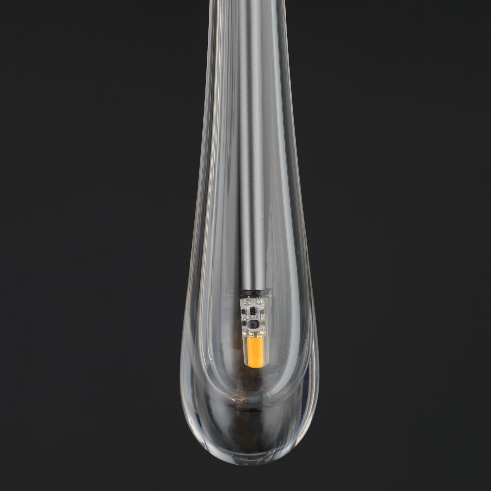 Stillo LED Pendant Satin Nickel by ET2