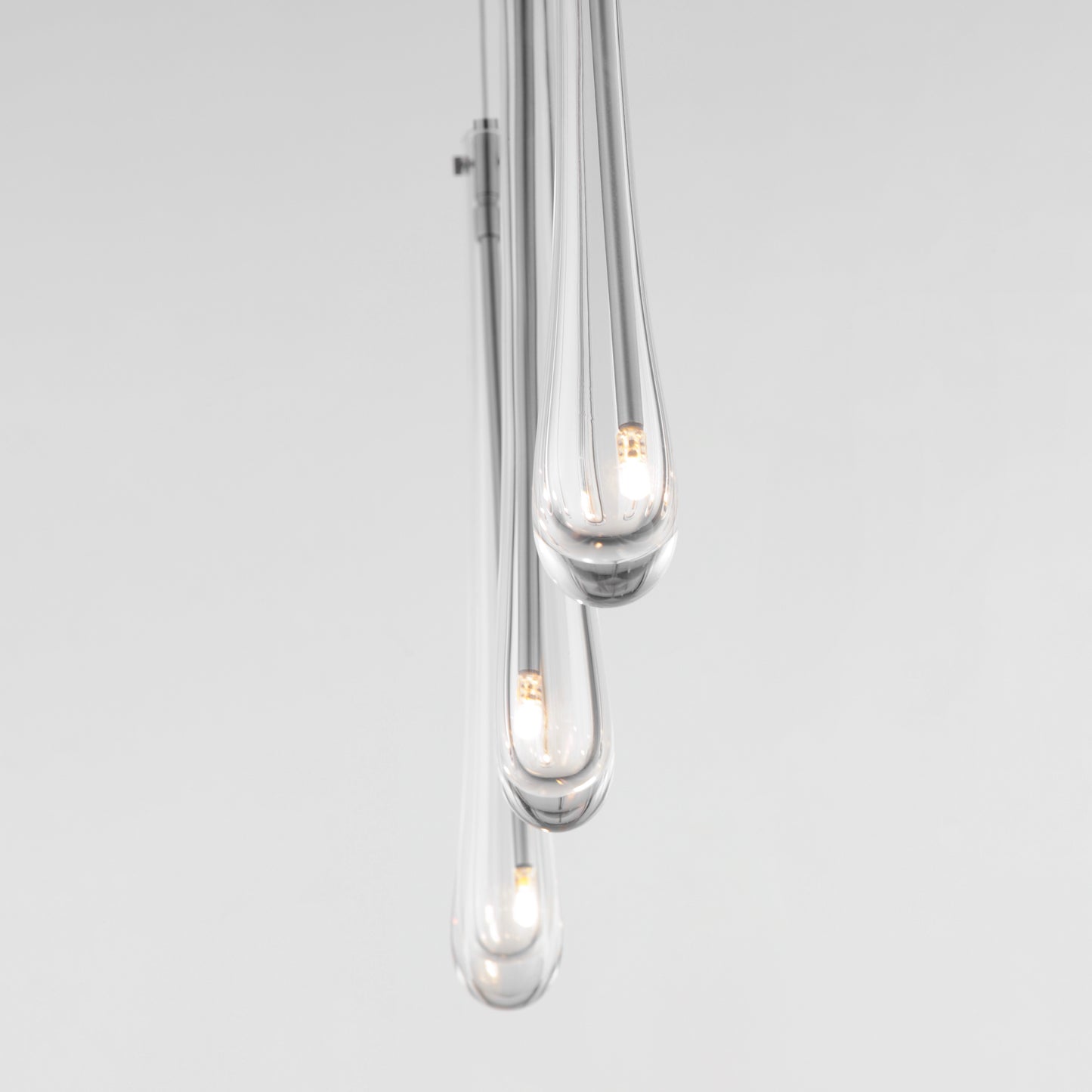 Stillo 3-Light LED Pendant Satin Nickel by ET2