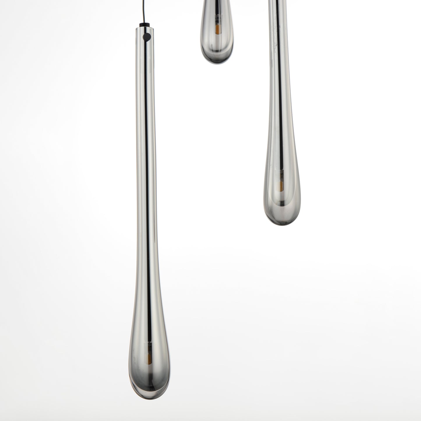 Stillo 3-Light LED Pendant Black by ET2