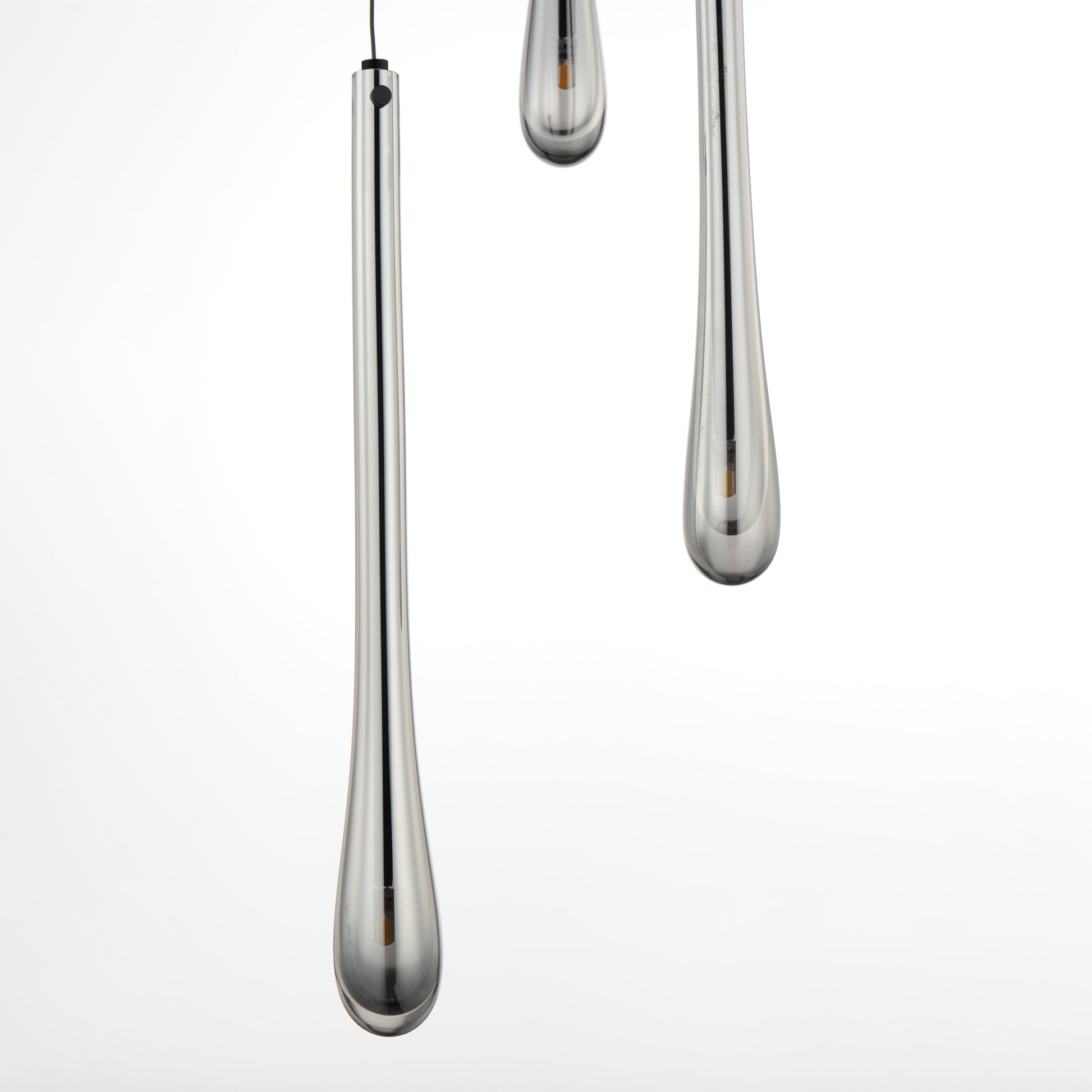 Stillo 3-Light LED Pendant Black by ET2