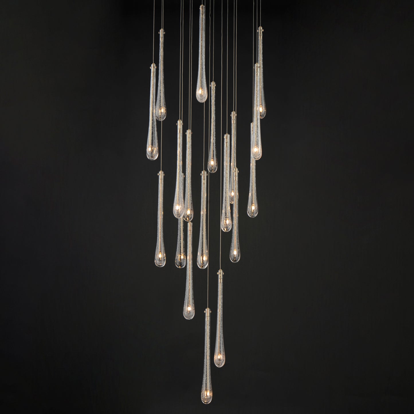Stillo 18-Light LED Pendant Gold by ET2