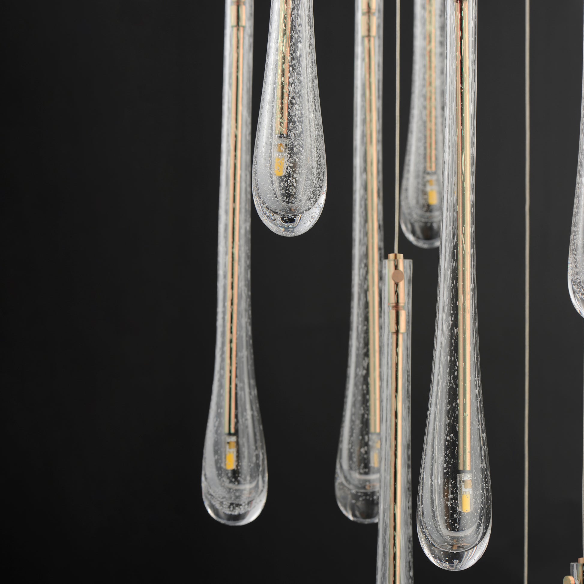 Stillo 18-Light LED Pendant Gold by ET2