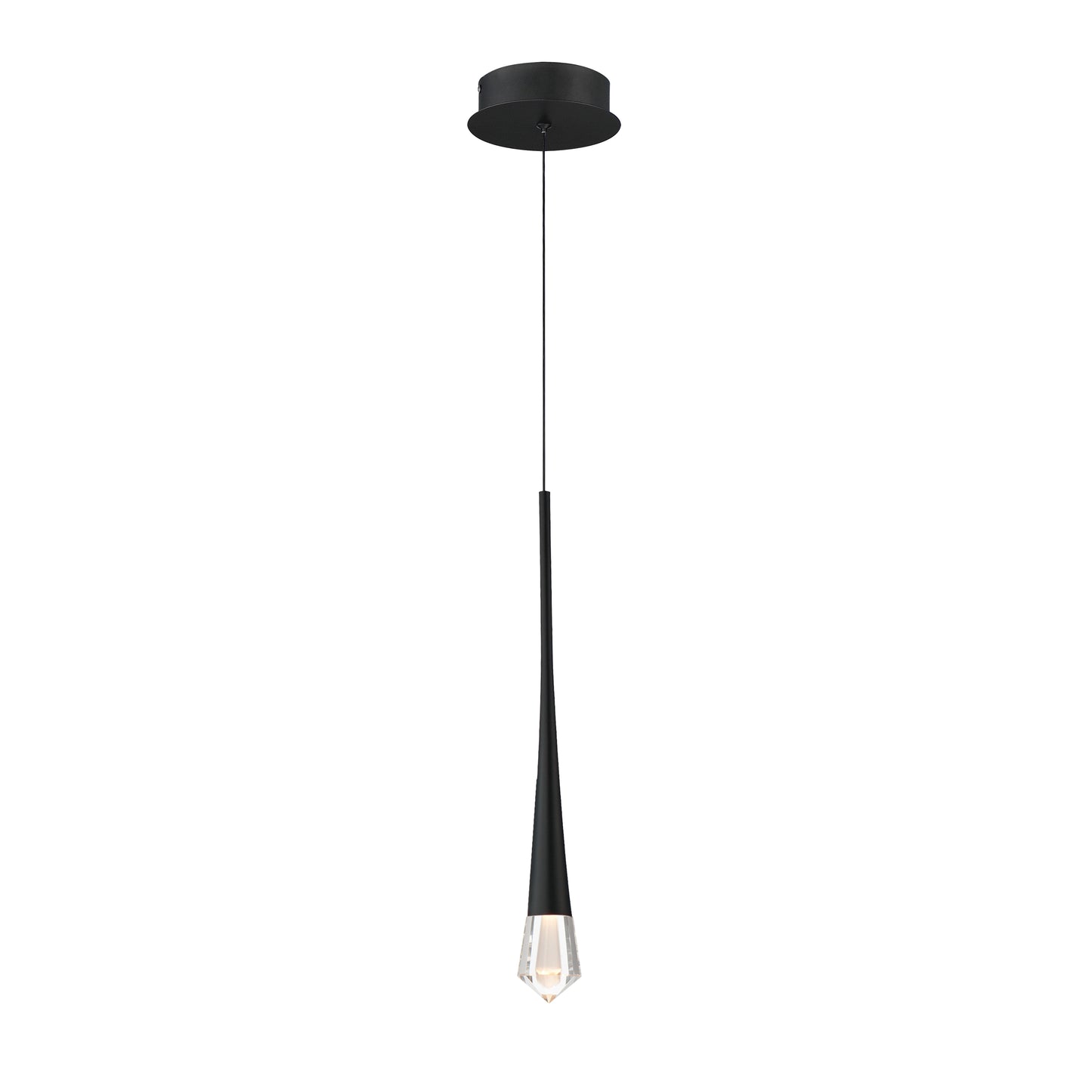 Pierce LED Pendant Black by ET2
