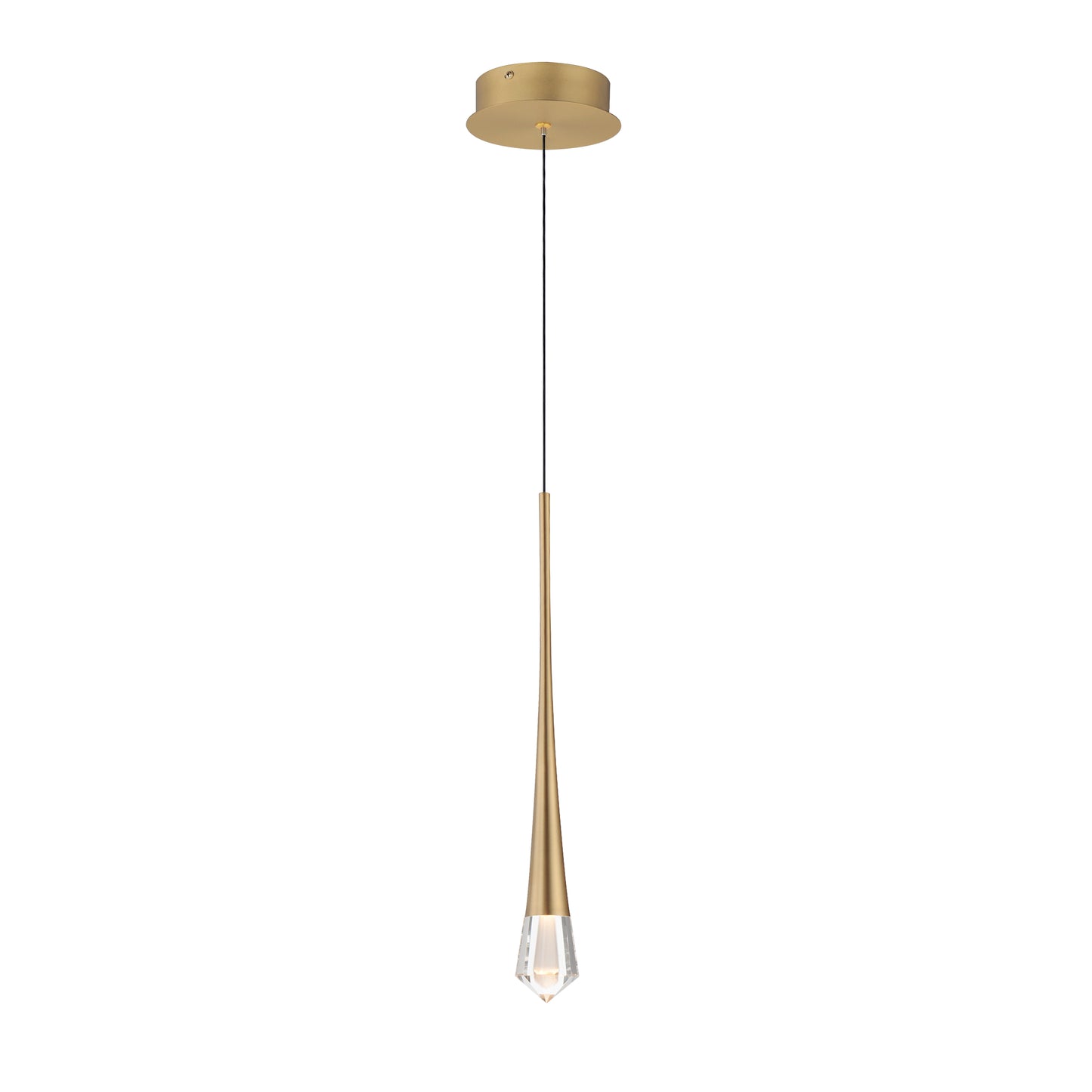 Pierce LED Pendant Gold by ET2