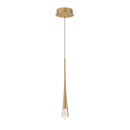 Pierce LED Pendant Gold by ET2