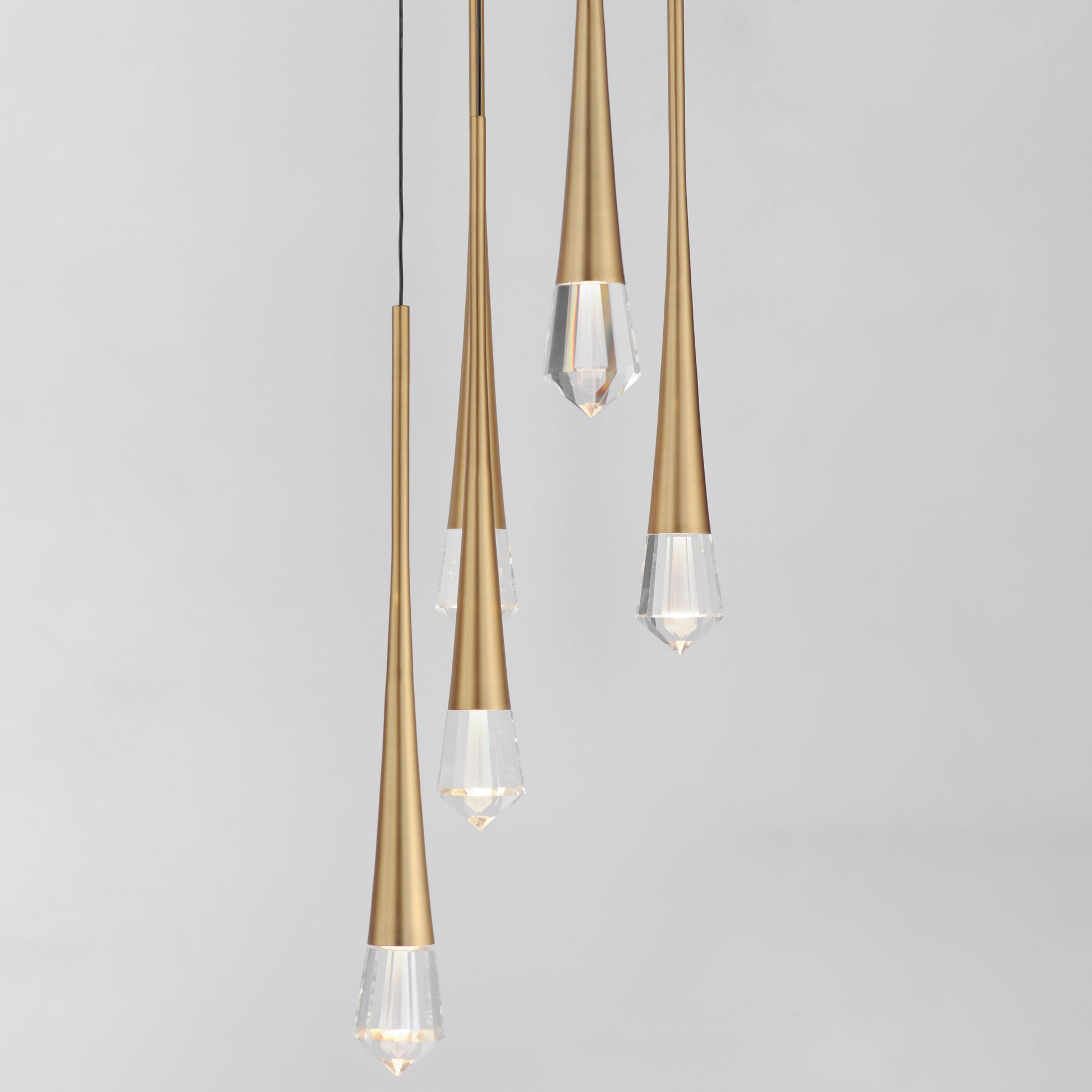 Pierce 5-Light LED Pendant Gold by ET2
