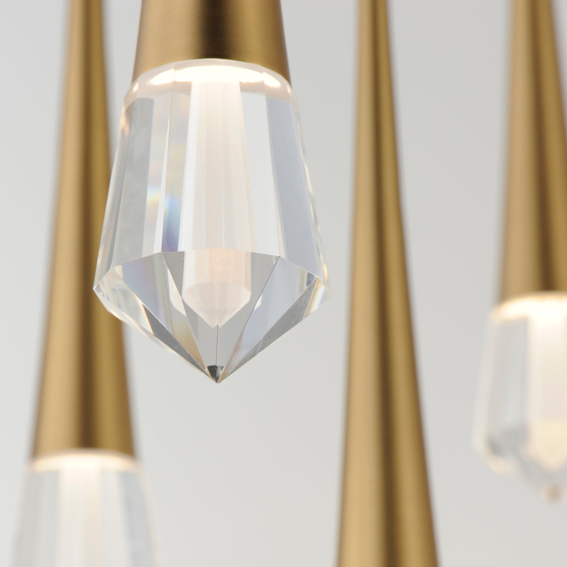 Pierce 16-Light LED Chandelier Gold by ET2