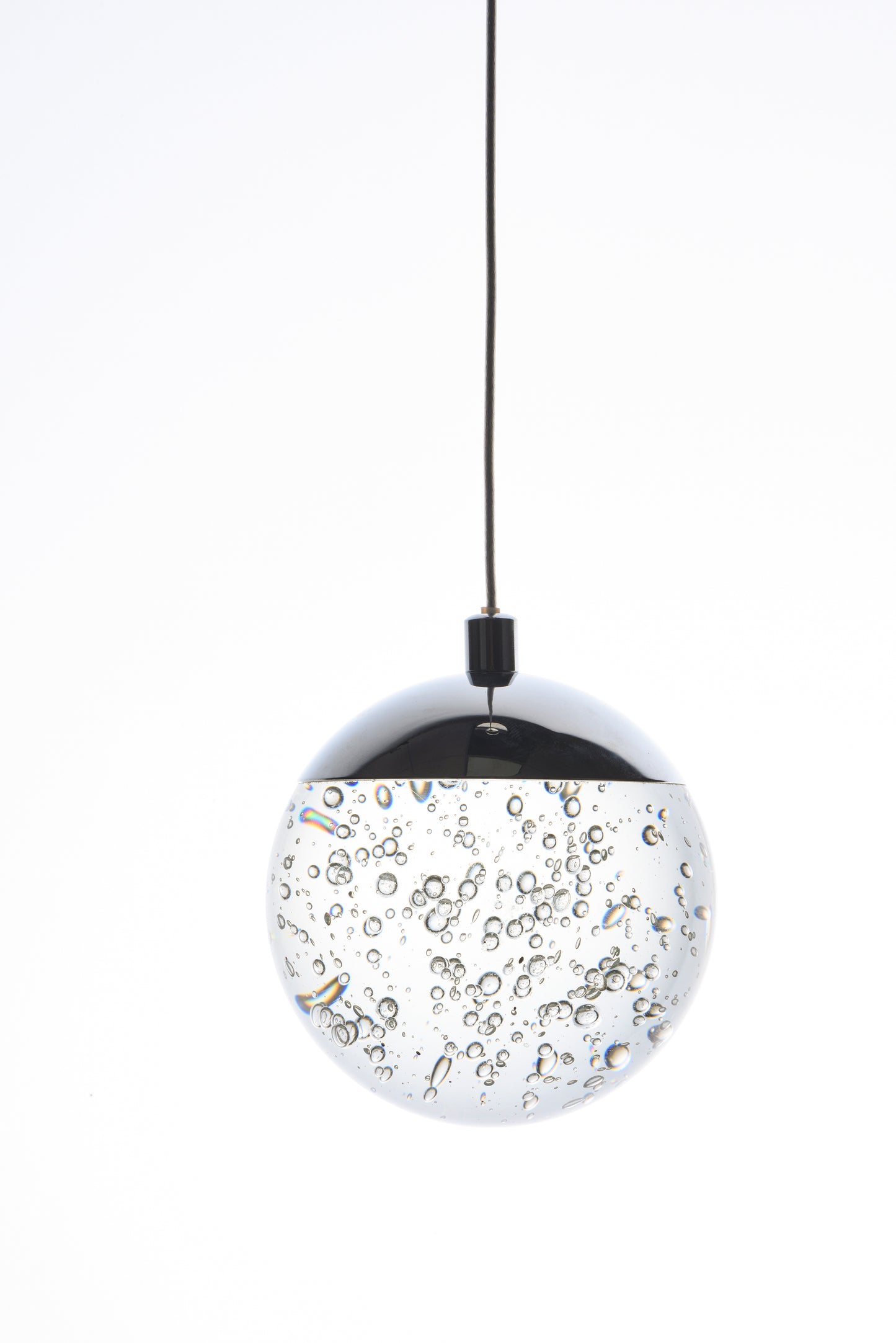Orb II LED Pendant Polished Chrome by ET2
