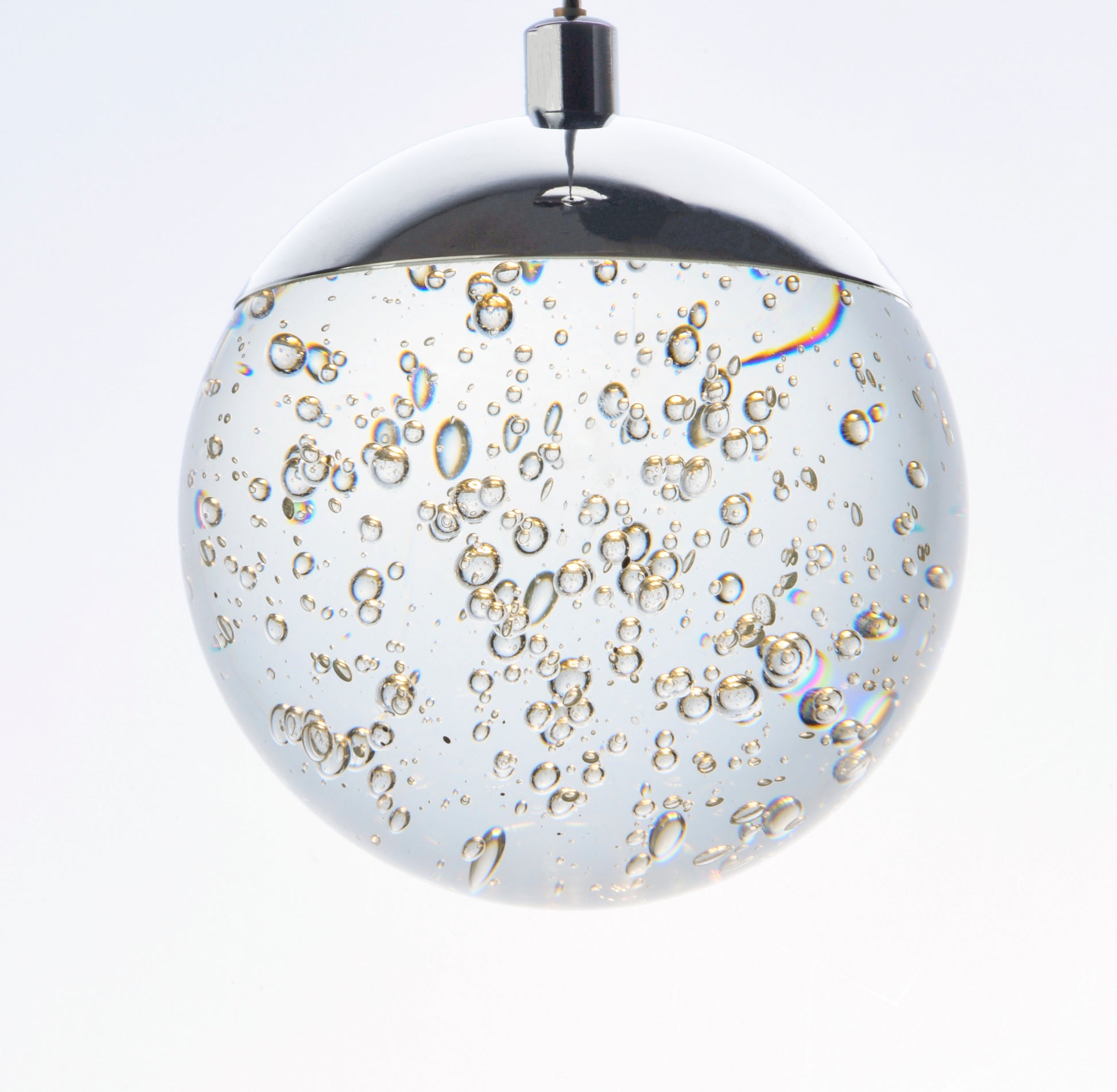Orb II LED Pendant Polished Chrome by ET2