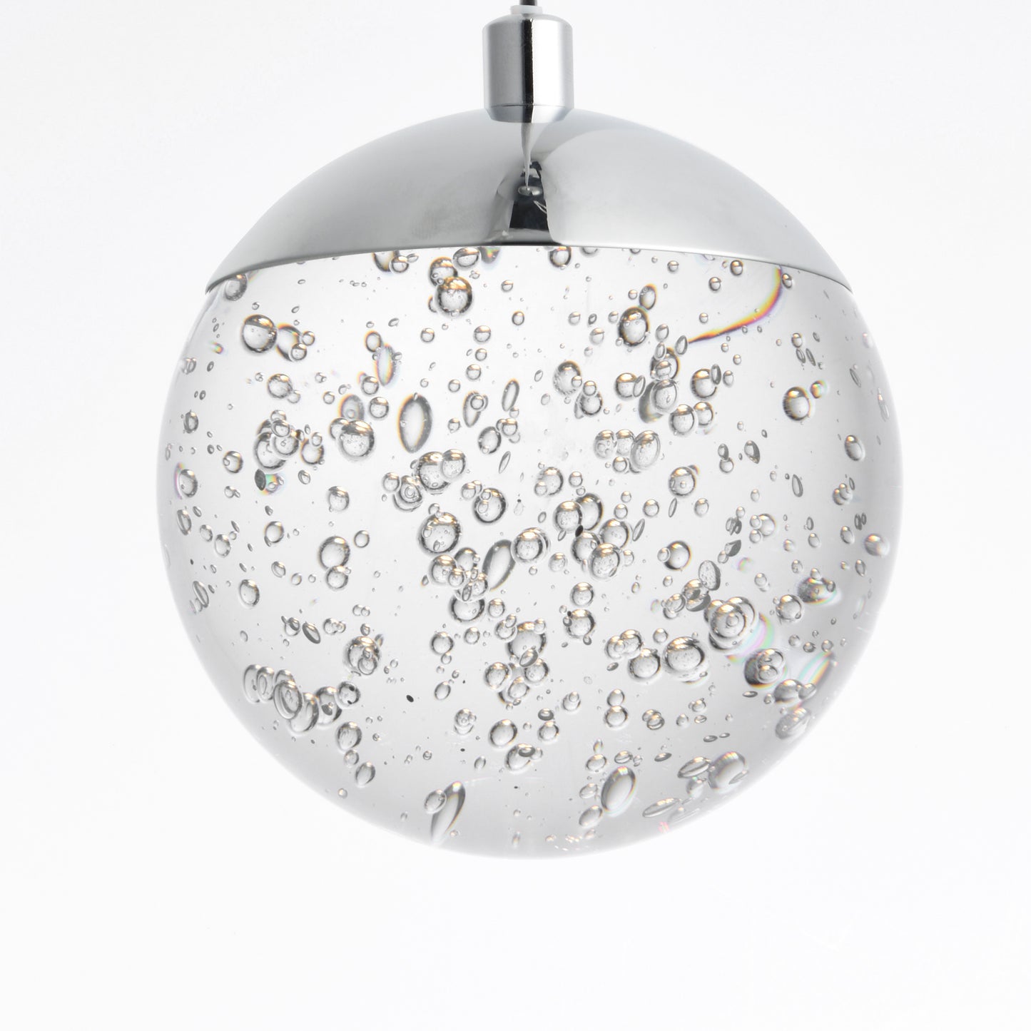 Orb II 3-Light LED Pendant Polished Chrome by ET2