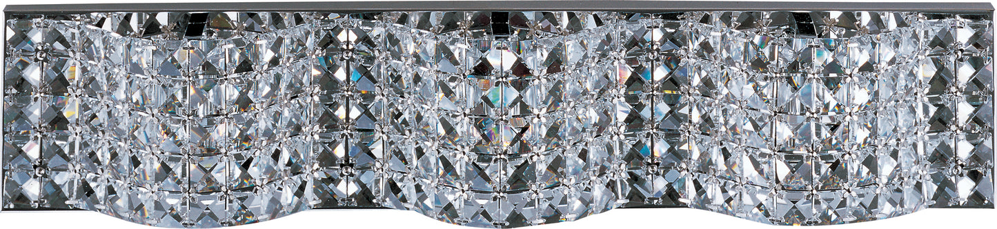 Wave 3-Light Bath Vanity Polished Chrome by ET2
