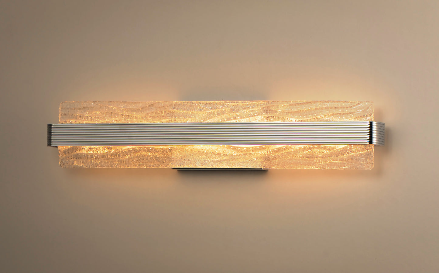 Ripple 24" LED Bath Vanity Polished Chrome by ET2
