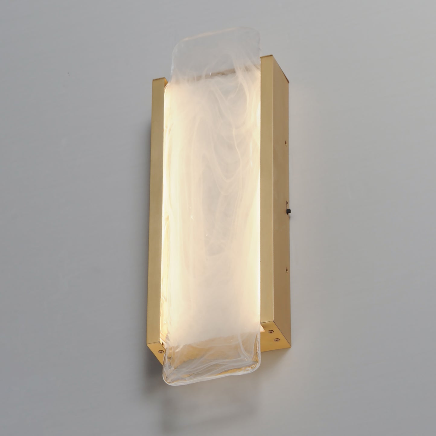 Celine 16" LED Bath Vanity Natural Aged Brass by ET2