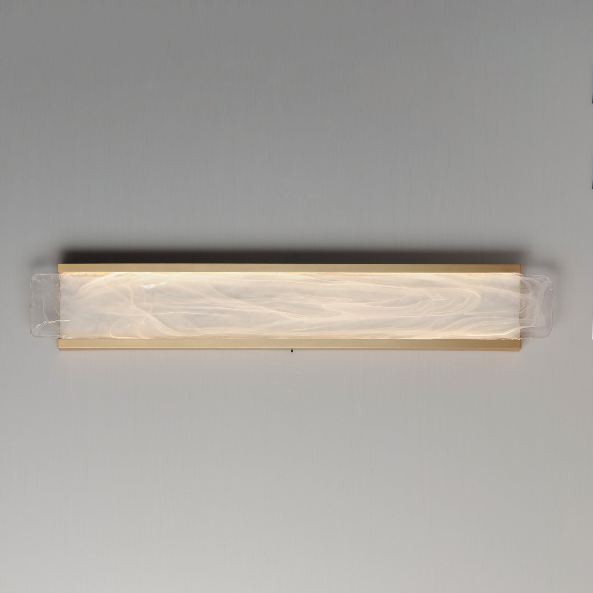 Celine 32" LED Bath Vanity Natural Aged Brass by ET2