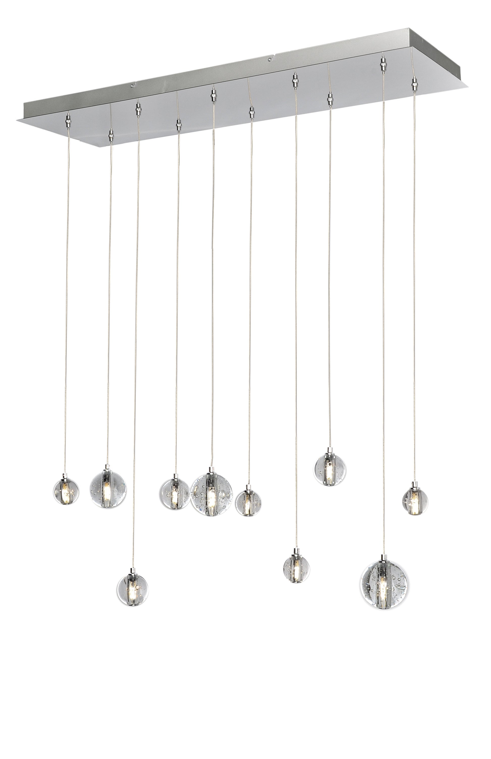 Harmony 10-Light LED Pendant Polished Chrome by ET2