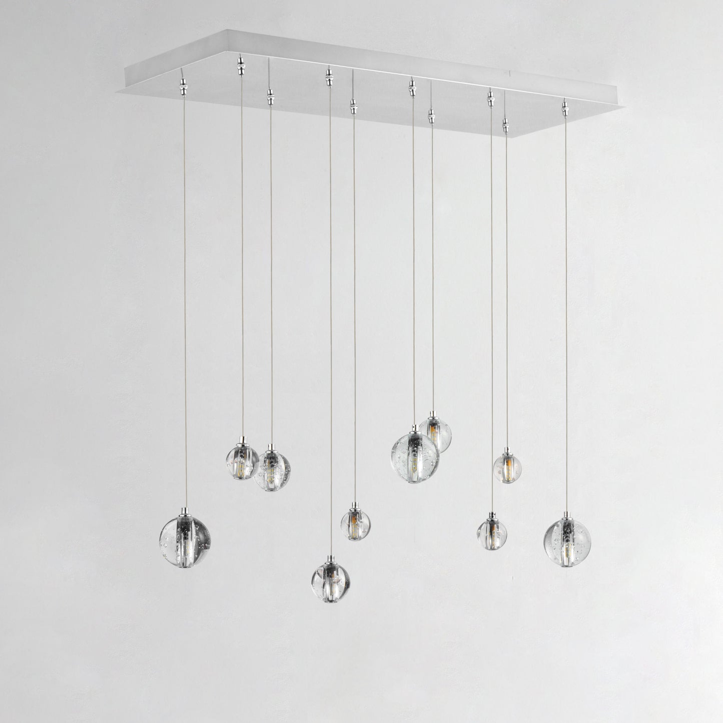 Harmony 10-Light LED Pendant Polished Chrome by ET2