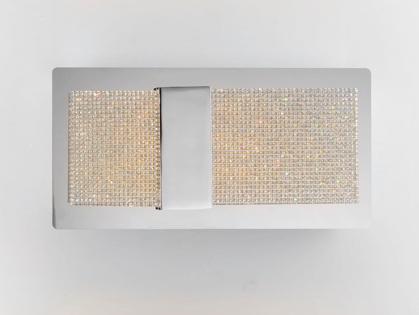 Sparkler 2-Light LED Wall Sconce Polished Chrome by ET2
