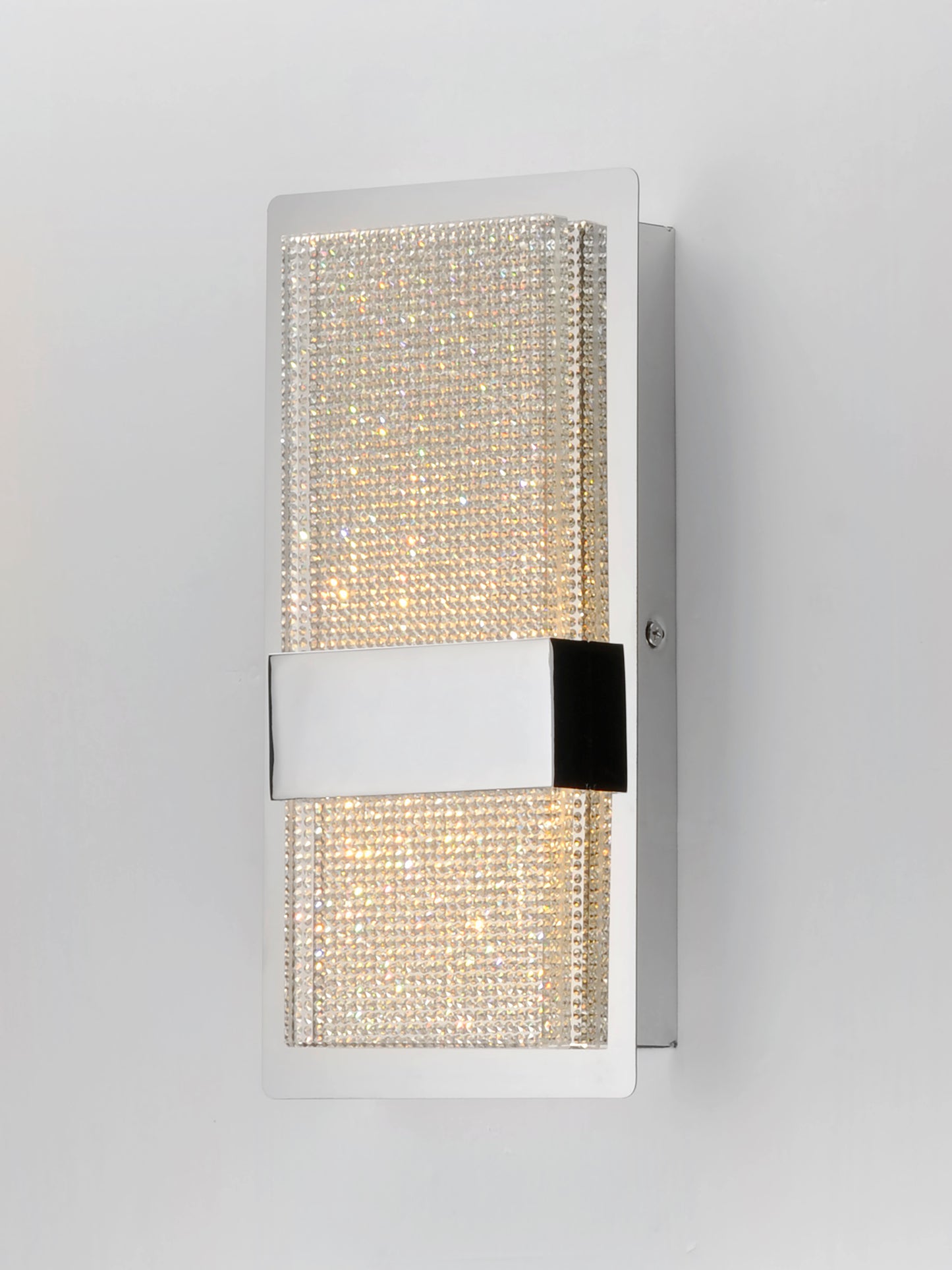 Sparkler 2-Light LED Wall Sconce Polished Chrome by ET2