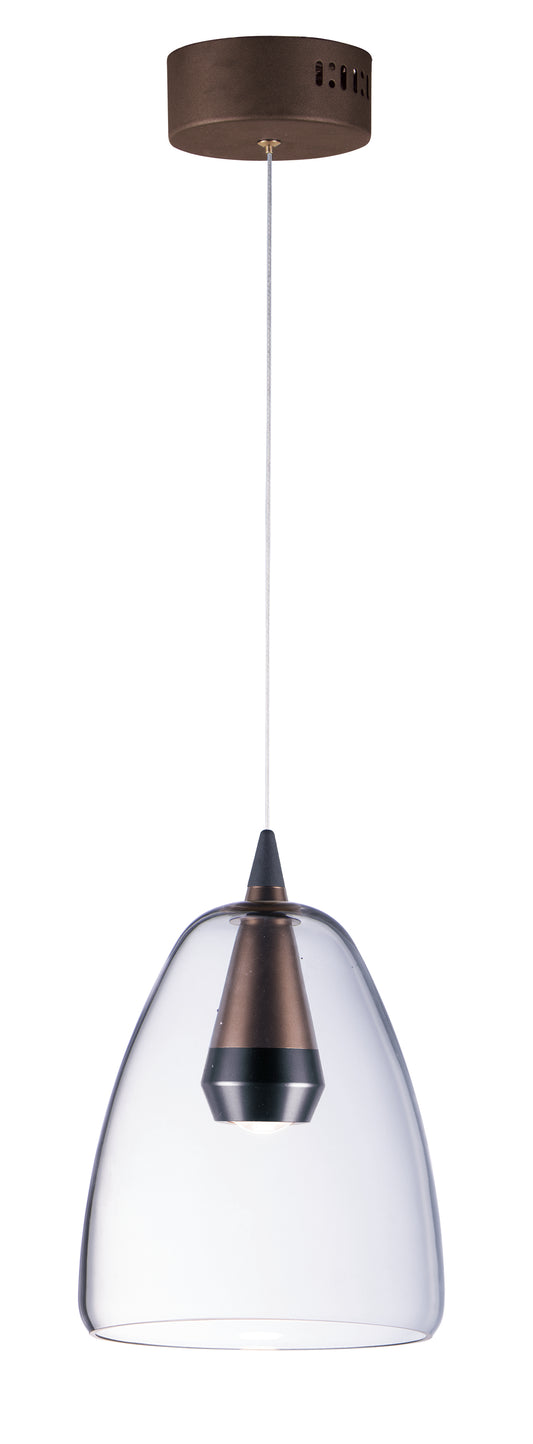 Sven LED Pendant Black/Coffee by ET2