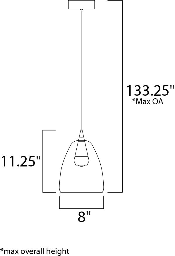 Sven LED Pendant Black/Coffee by ET2