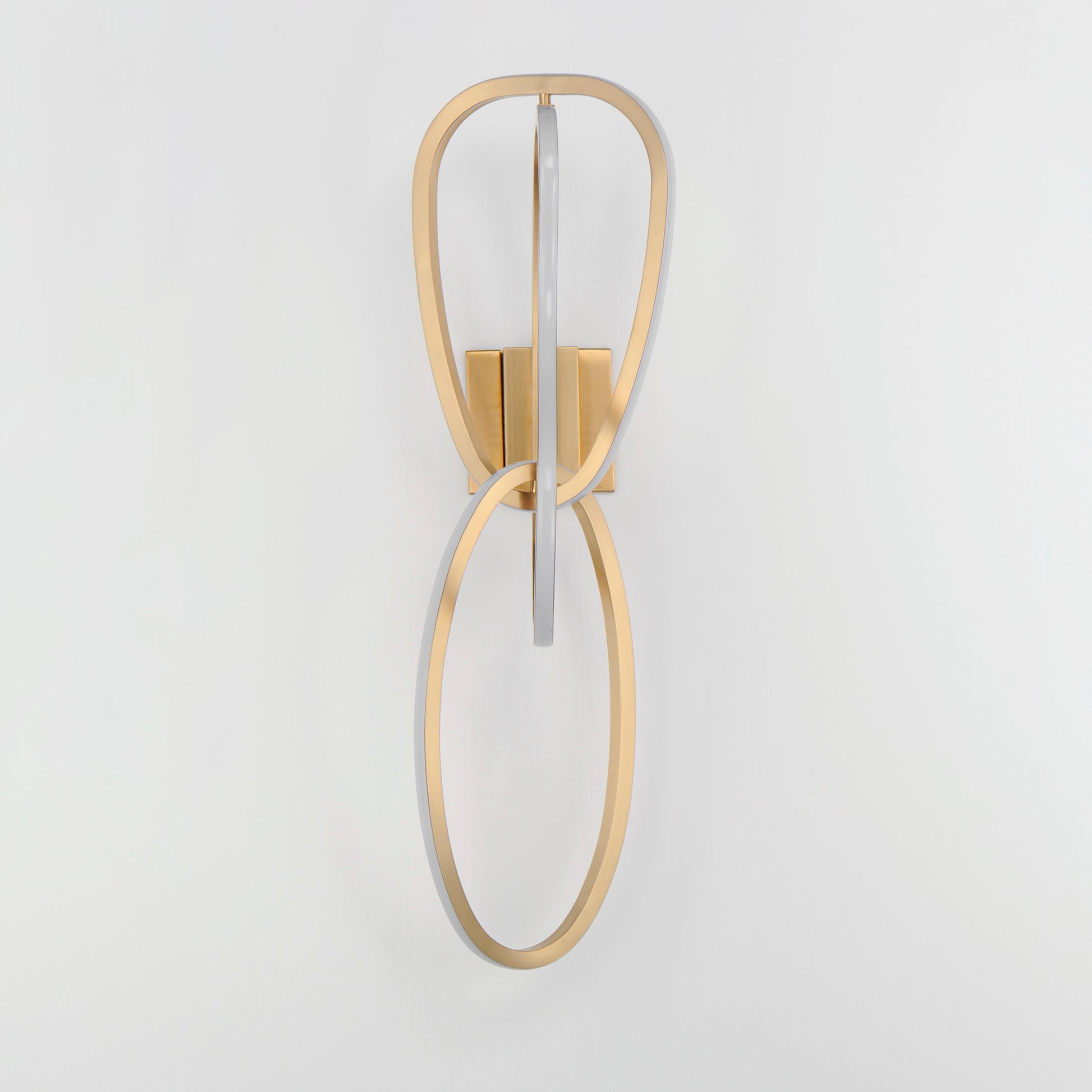 Unity 3-Light LED Wall Sconce Brushed Champagne by ET2