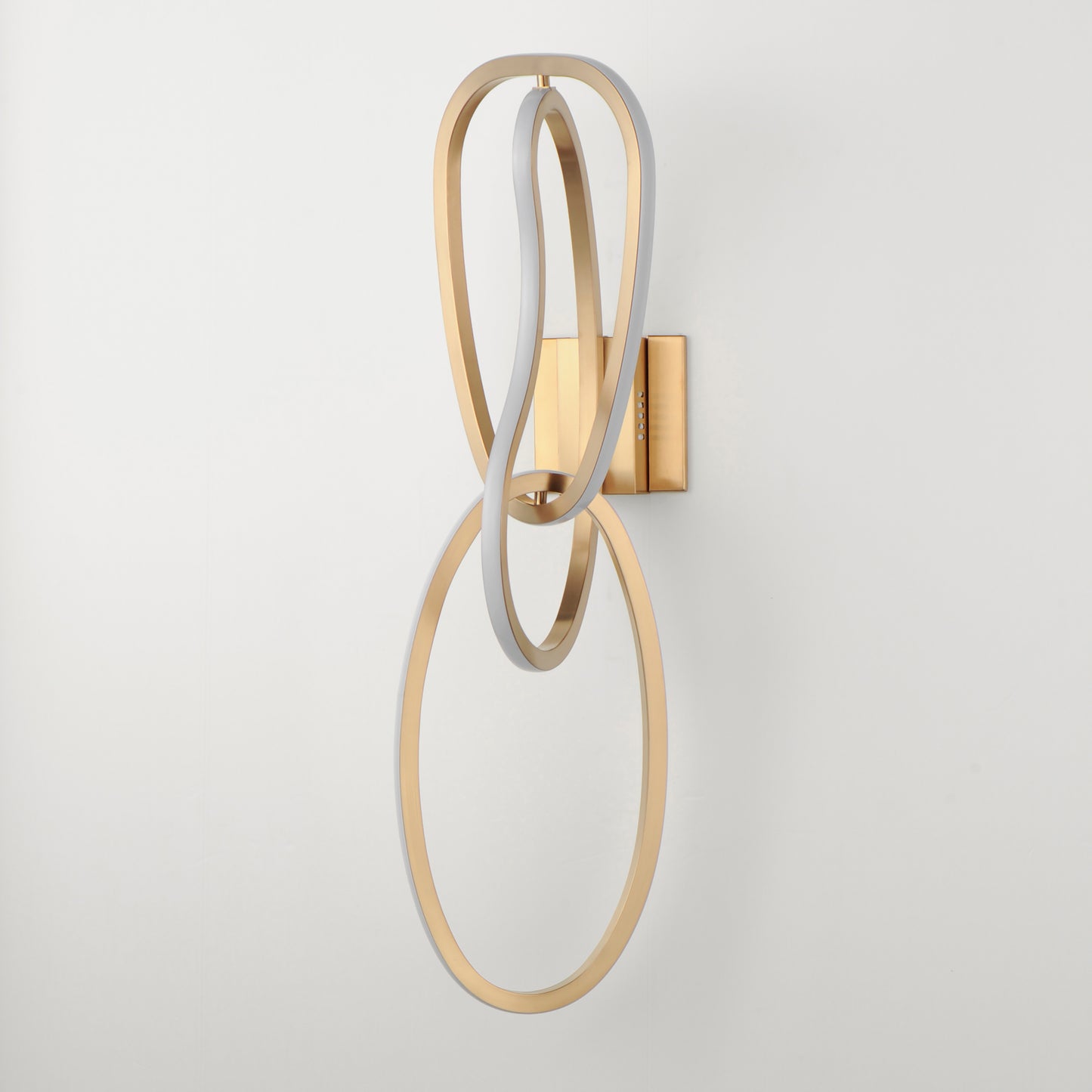 Unity 3-Light LED Wall Sconce Brushed Champagne by ET2