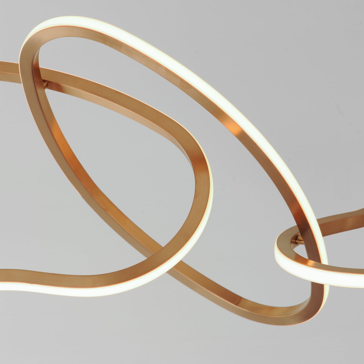 Unity 6-Light LED Pendant Brushed Champagne by ET2