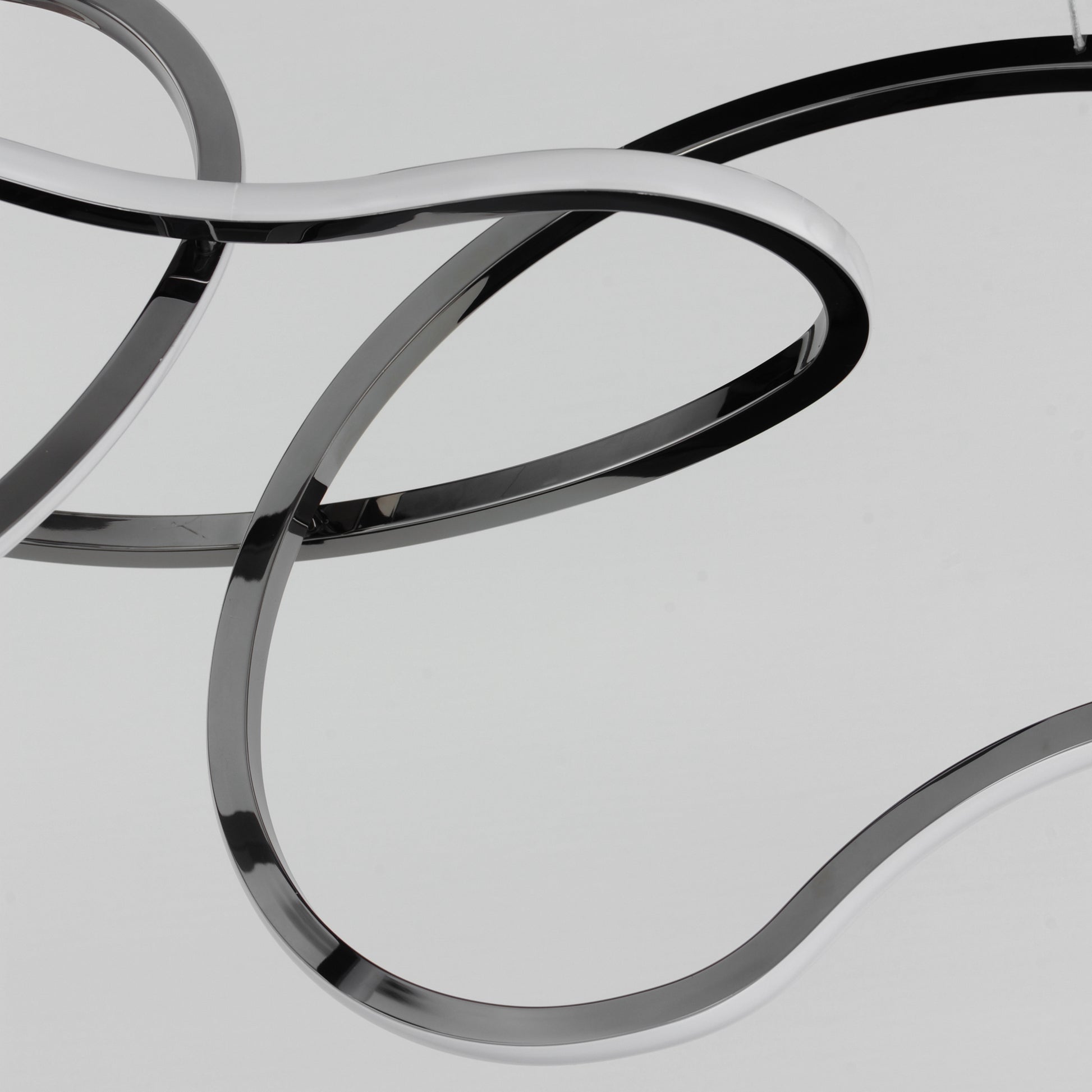 Unity 6-Light LED Pendant Black Chrome by ET2