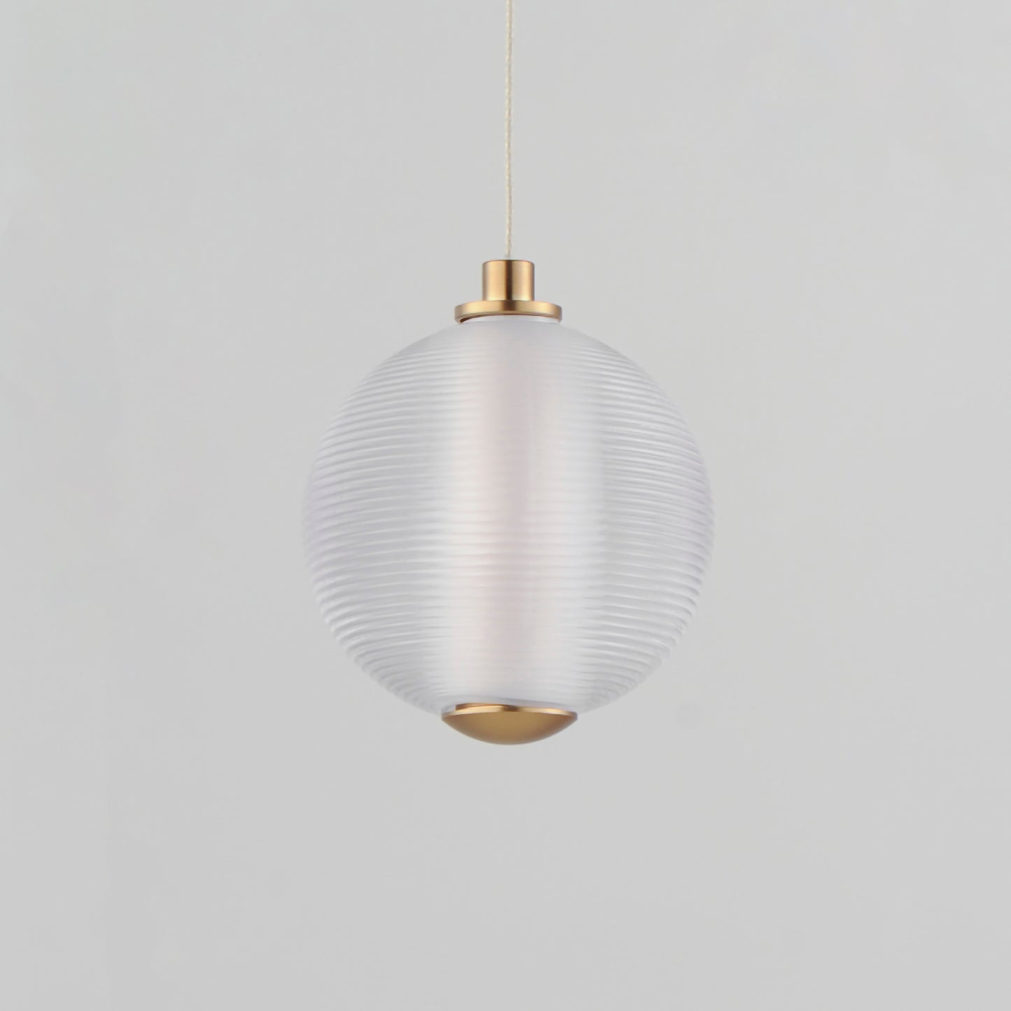 Rhythm LED Pendant Gold by ET2