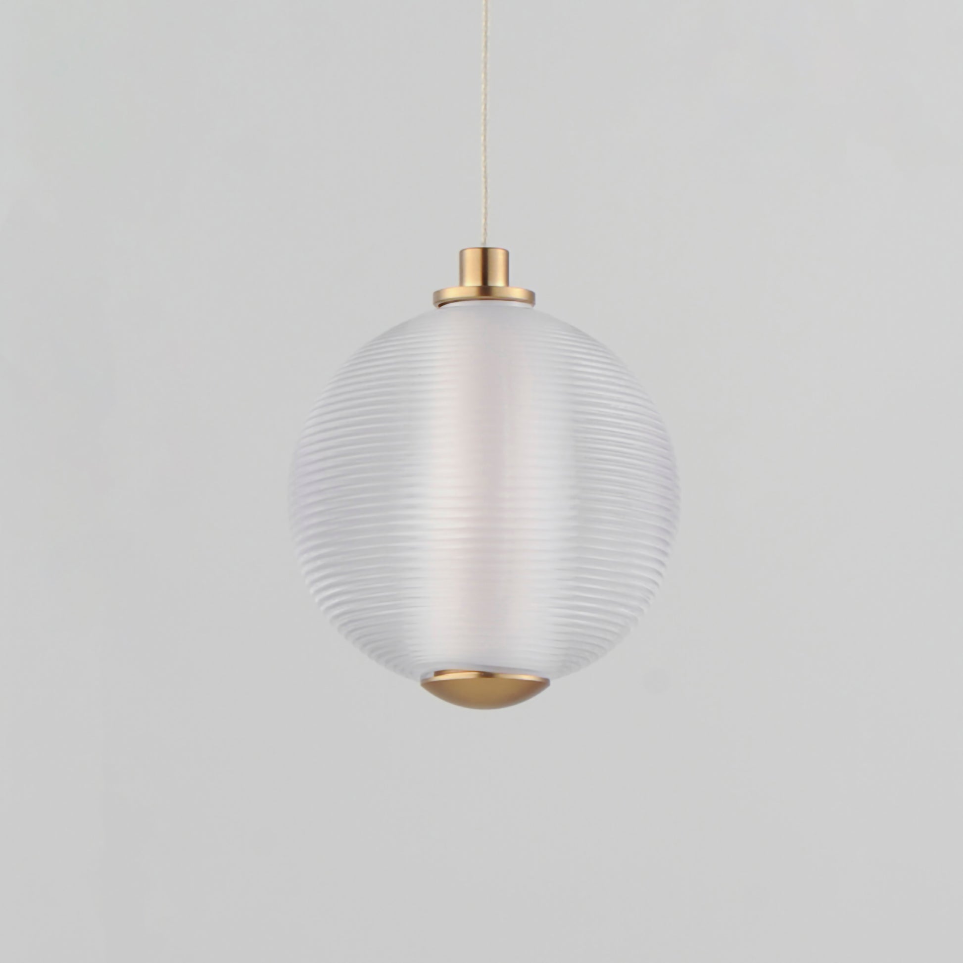 Rhythm LED Pendant Gold by ET2