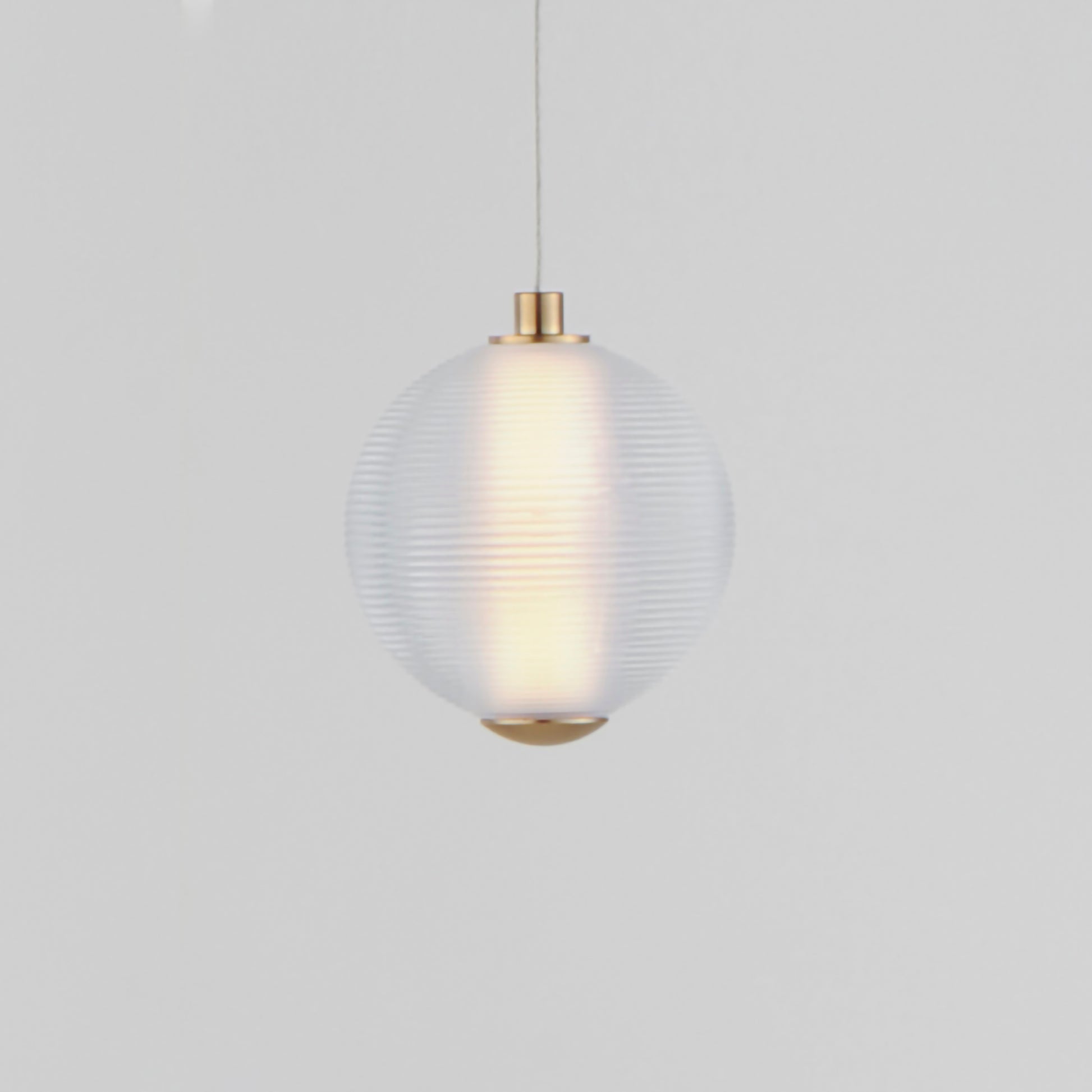 Rhythm LED Pendant Gold by ET2