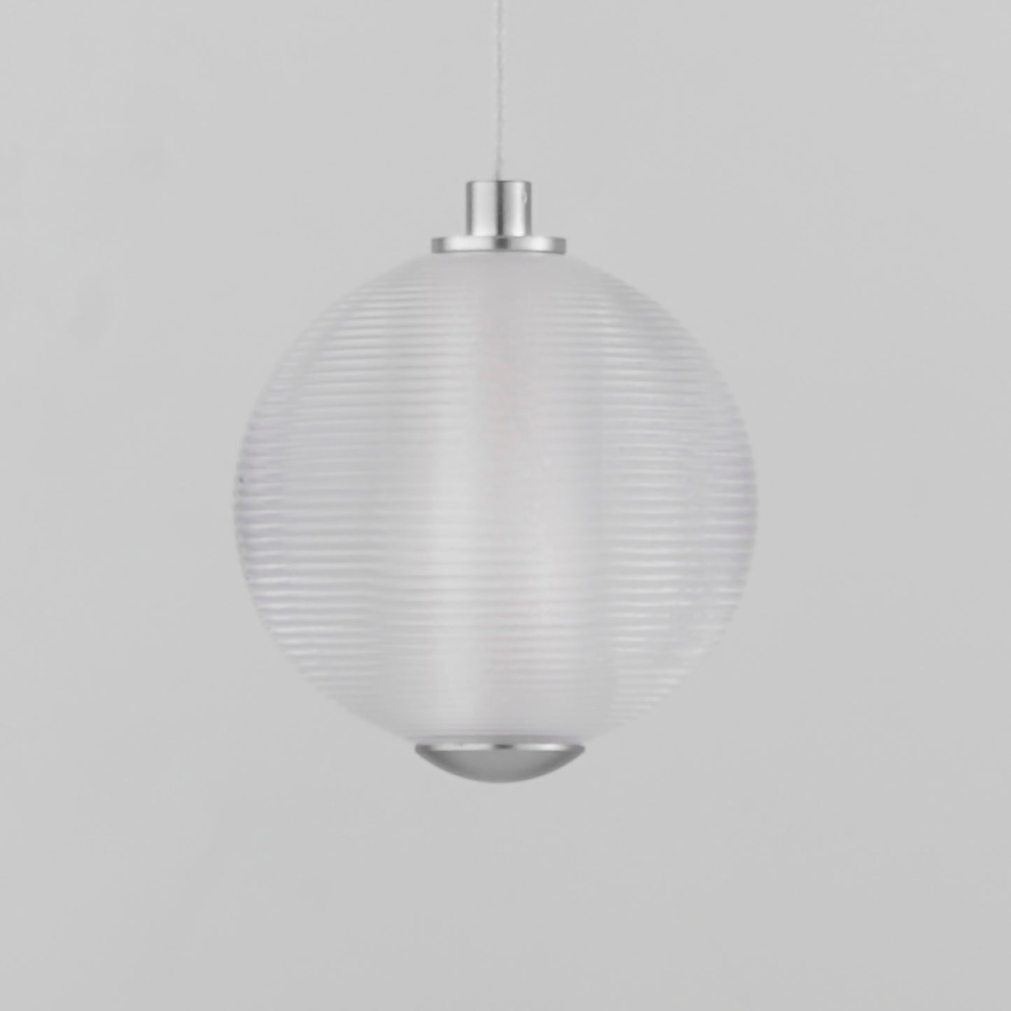 Rhythm LED Pendant Polished Chrome by ET2
