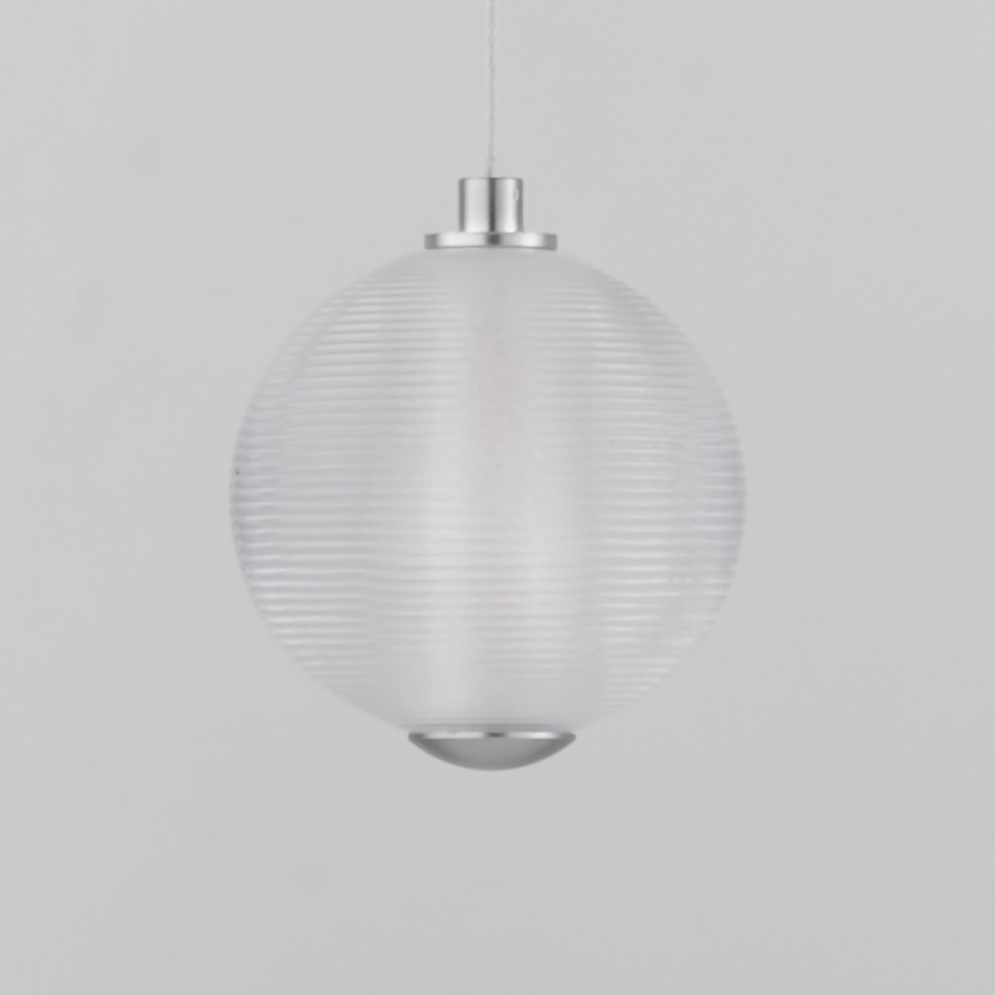 Rhythm LED Pendant Polished Chrome by ET2