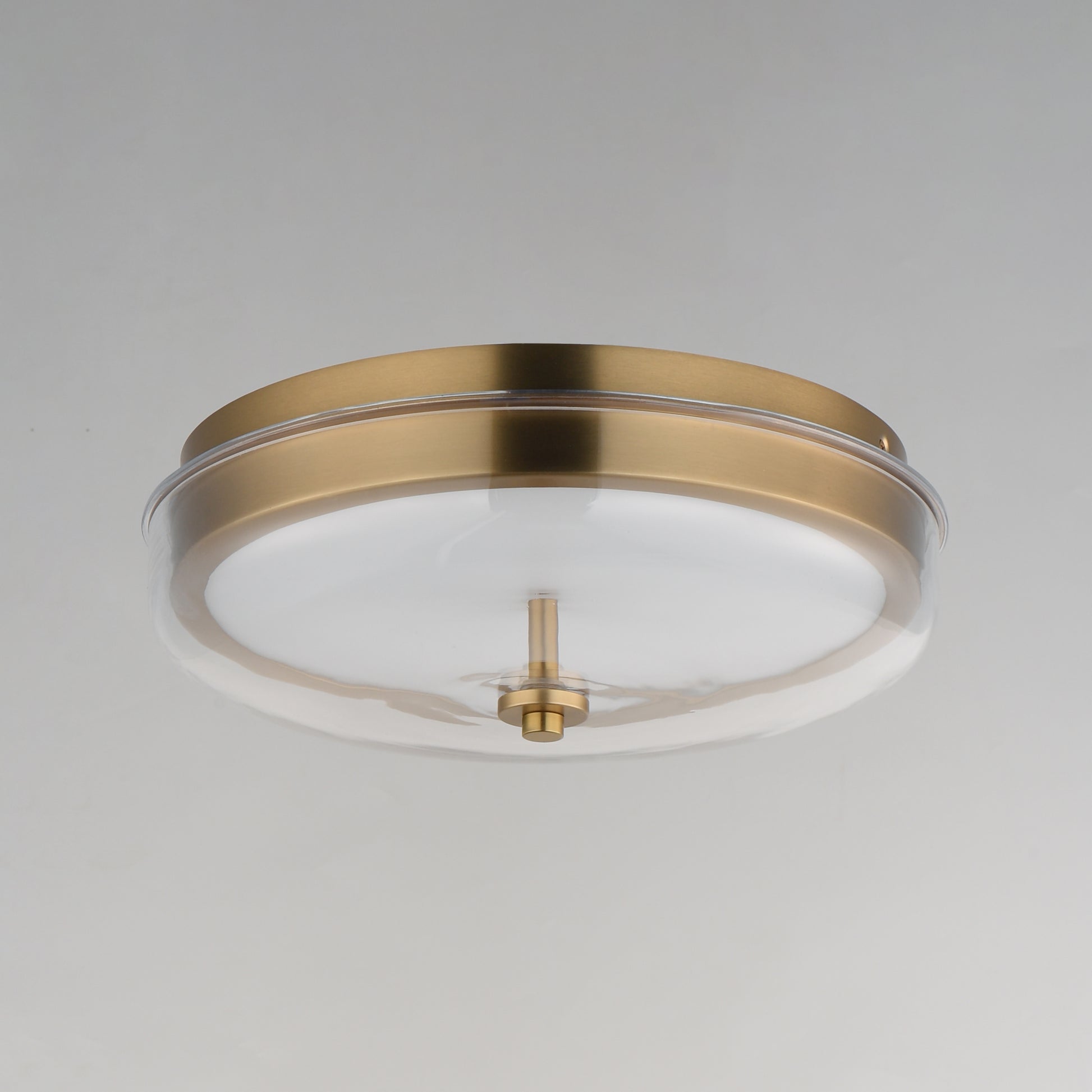 Voto LED Flush Mount Natural Aged Brass by ET2