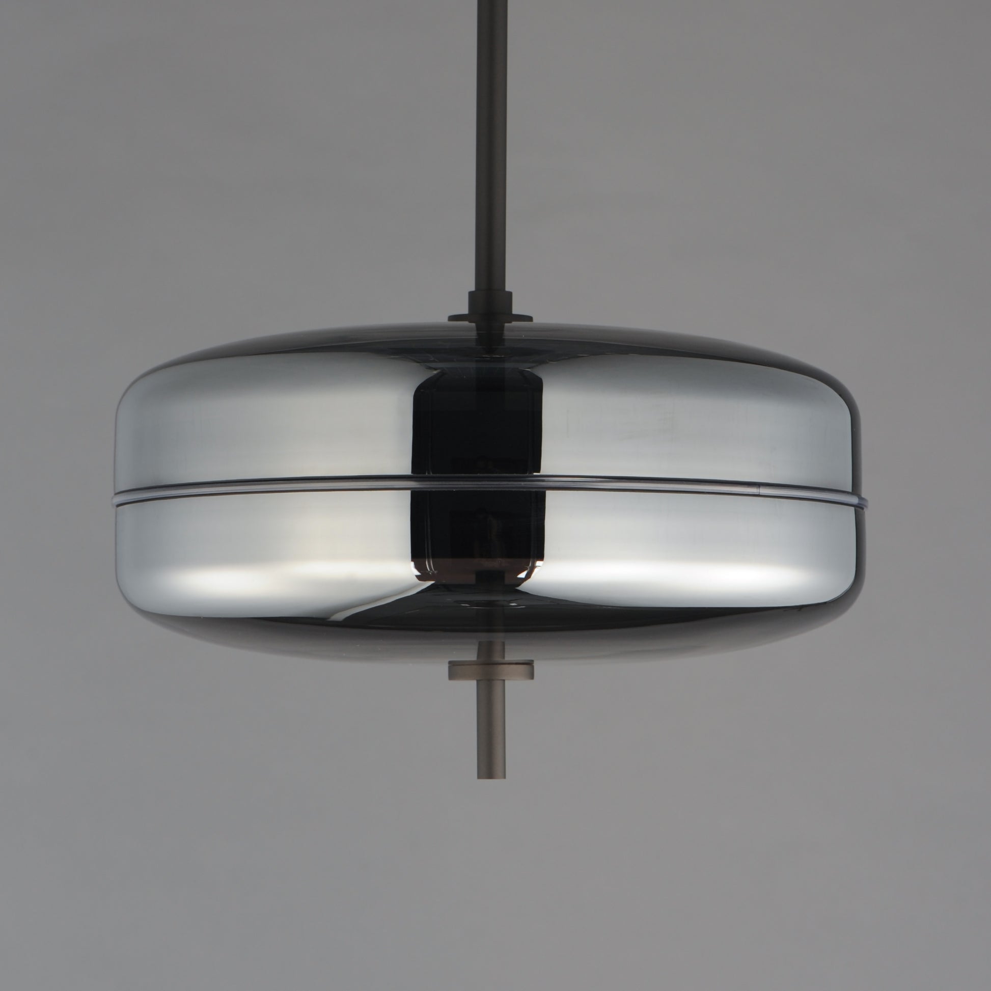 Voto 2-Light LED Pendant Gunmetal by ET2