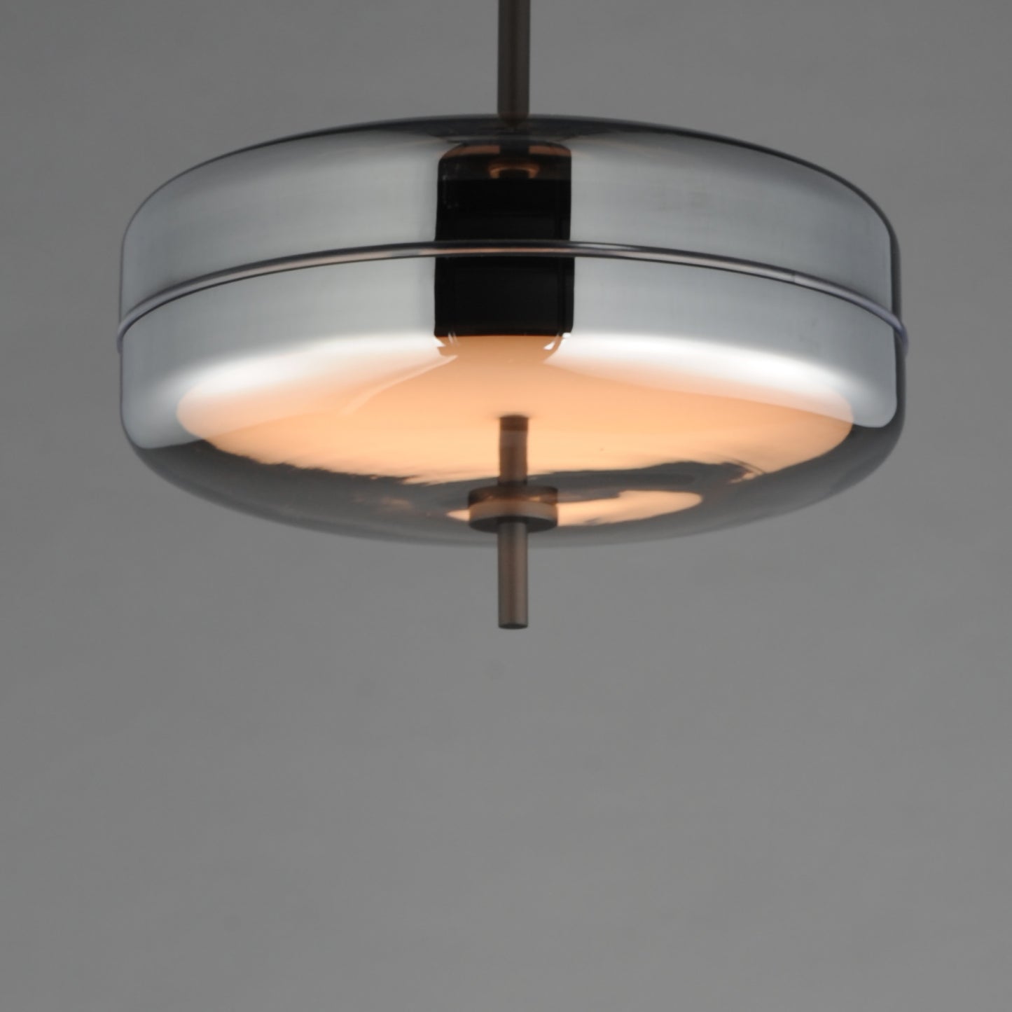 Voto 2-Light LED Pendant Gunmetal by ET2