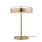 Voto LED Table Lamp Natural Aged Brass by ET2