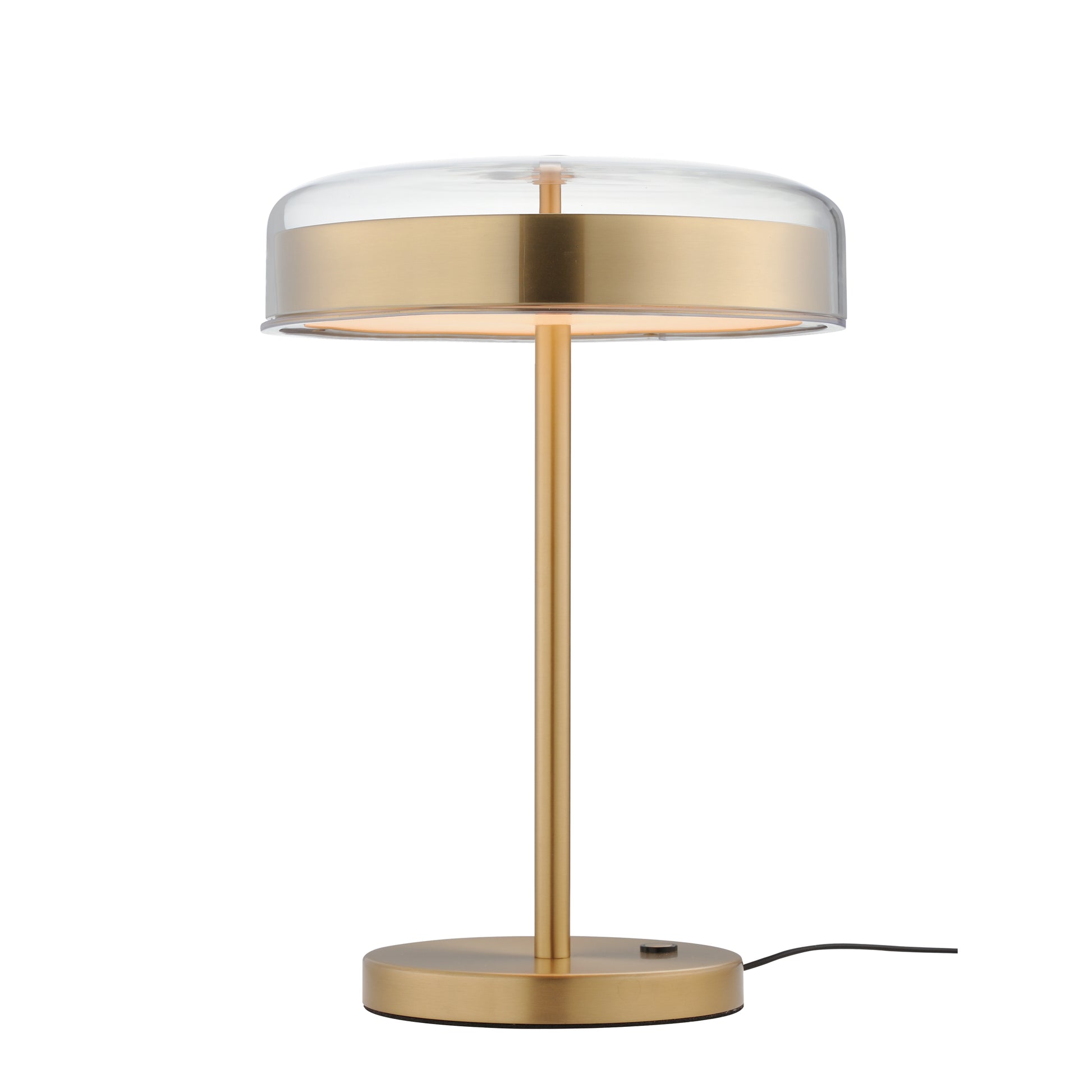 Voto LED Table Lamp Natural Aged Brass by ET2