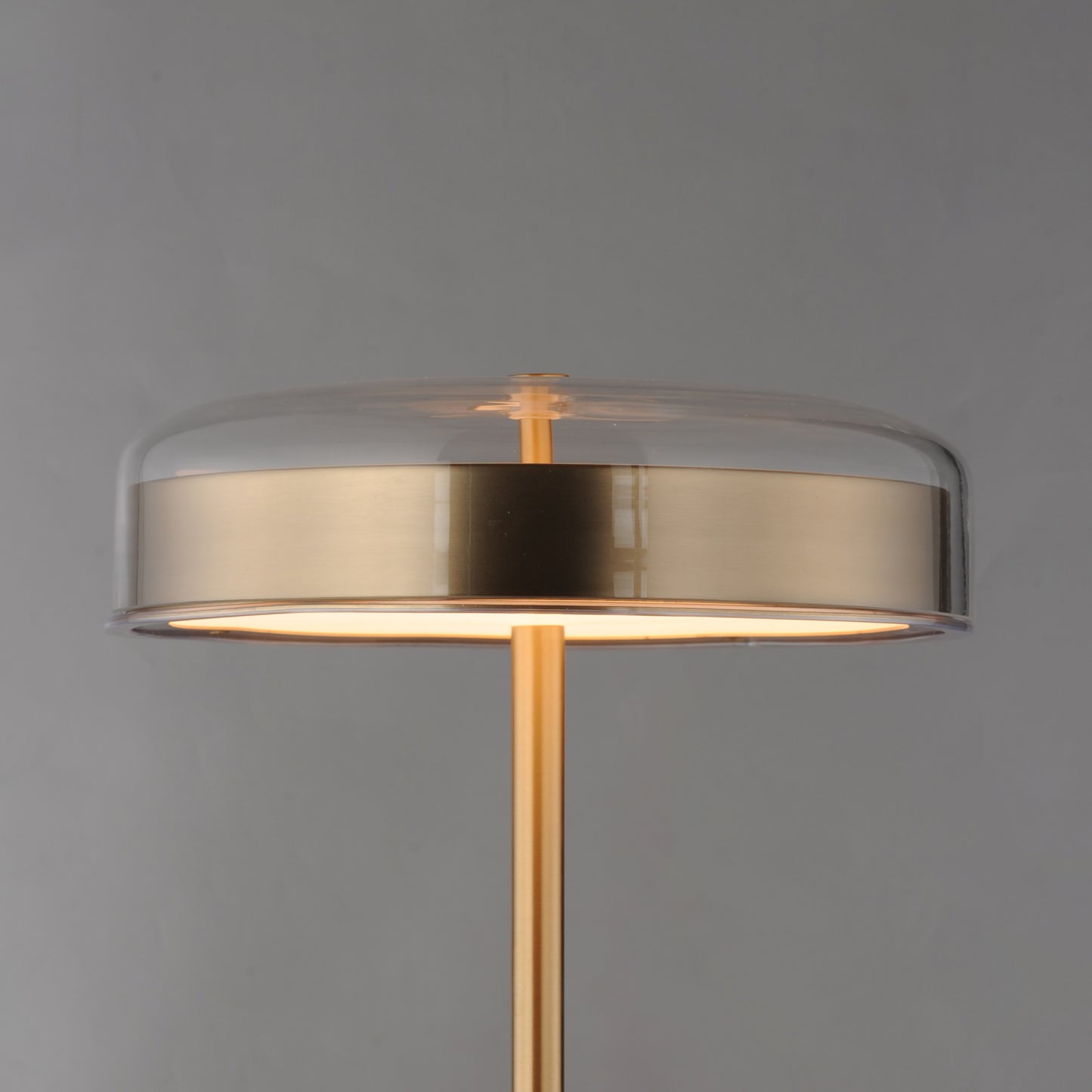 Voto LED Table Lamp Natural Aged Brass by ET2