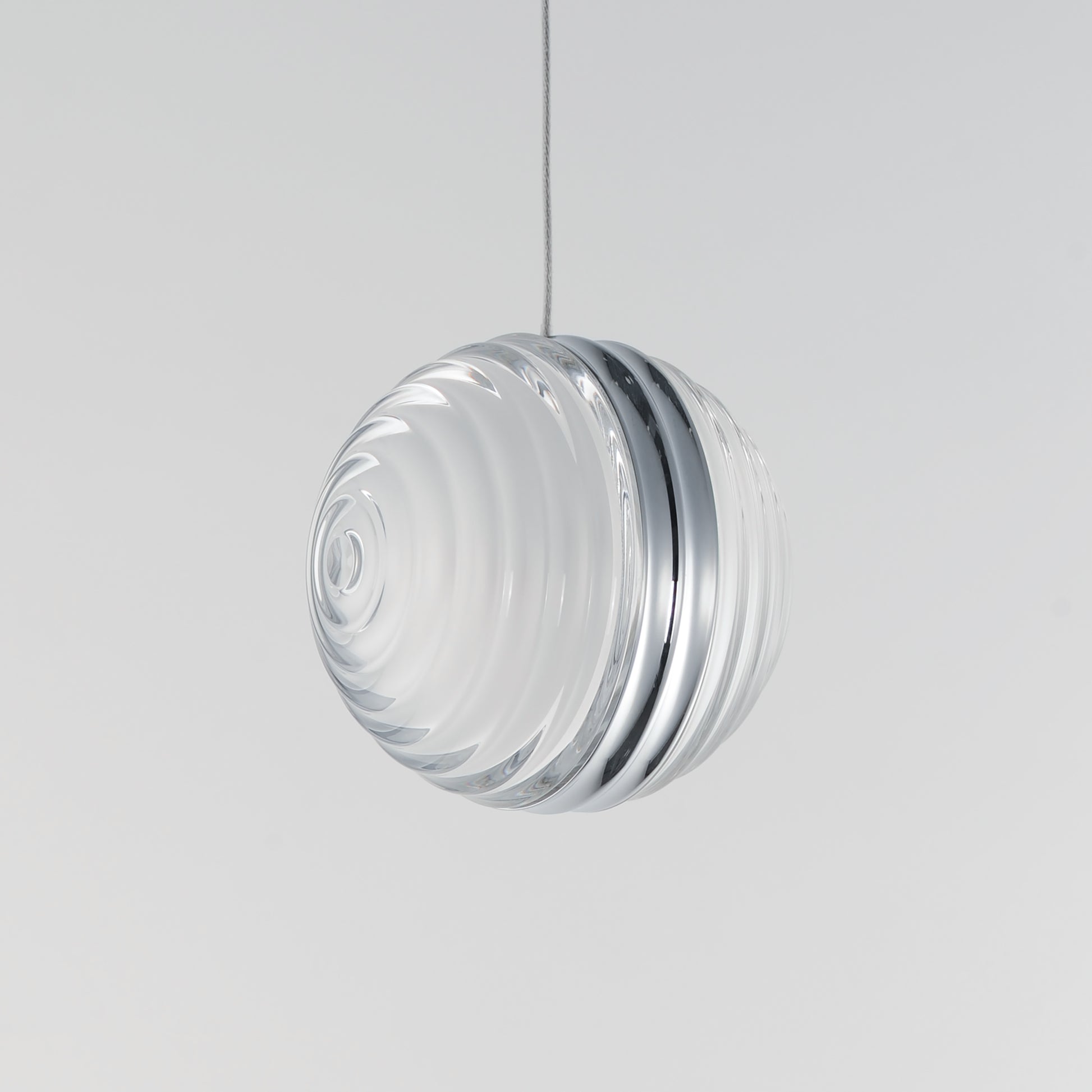 Pulse 4.75" LED Pendant Polished Chrome by ET2