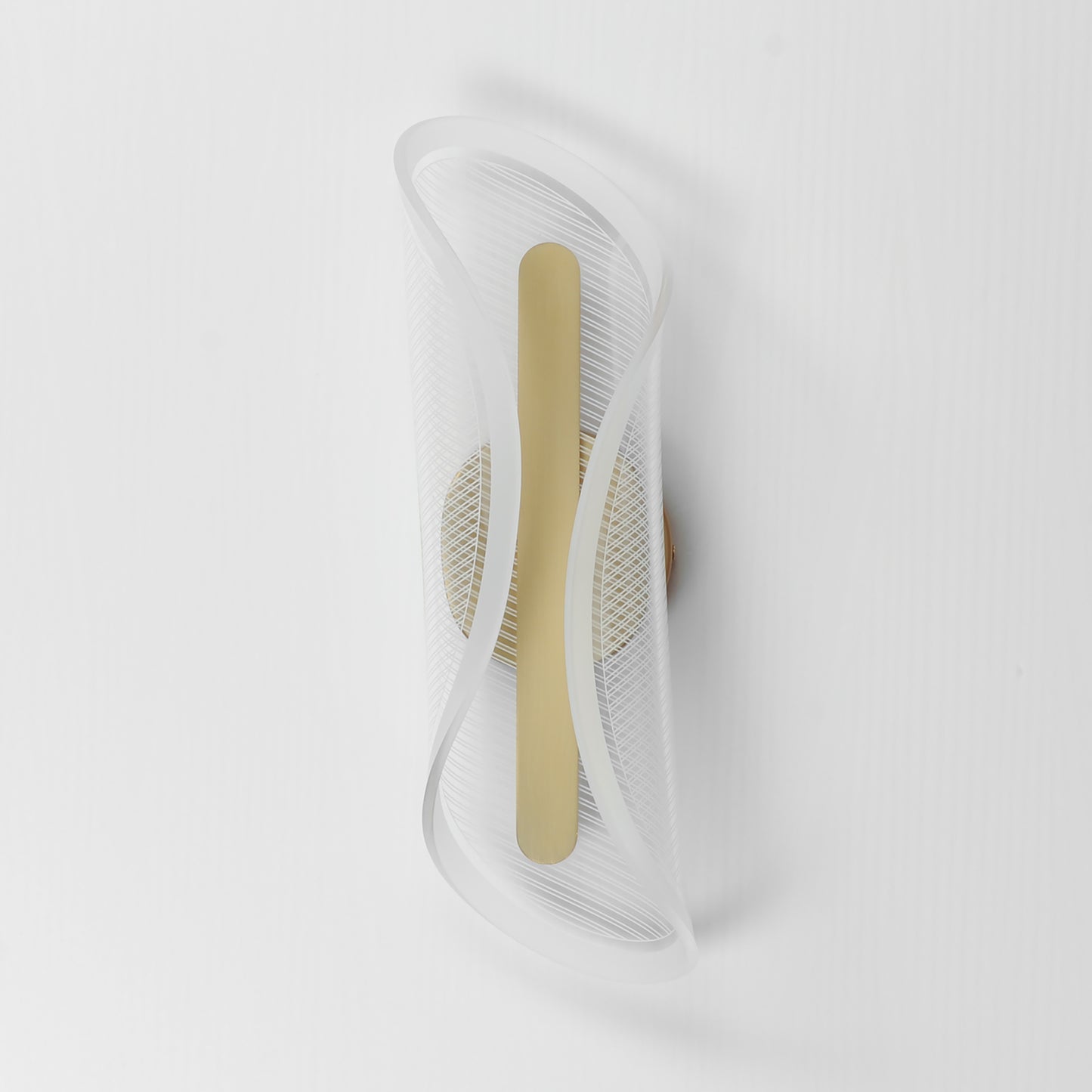 Manta 17" LED Wall Sconce Gold by ET2
