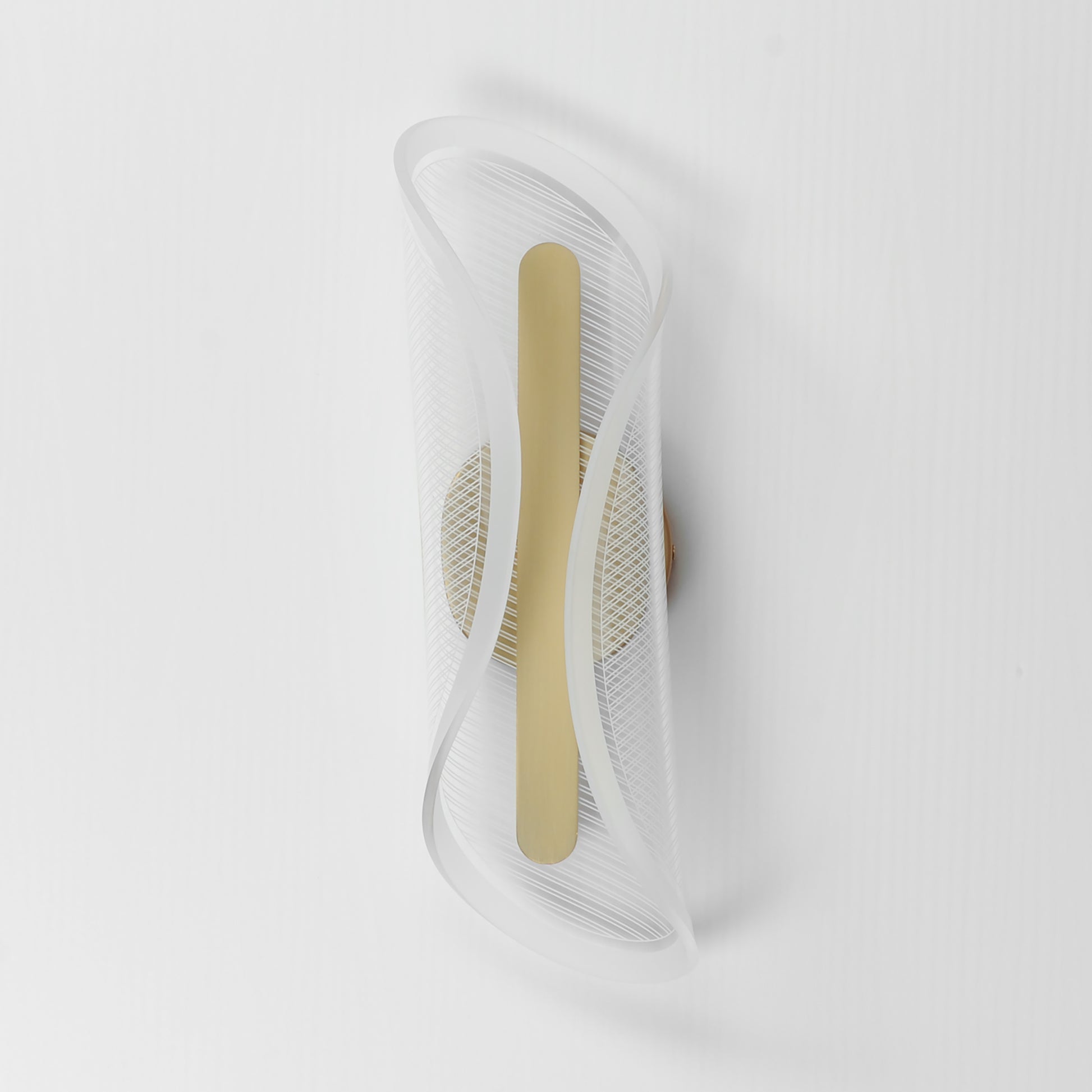 Manta 17" LED Wall Sconce Gold by ET2