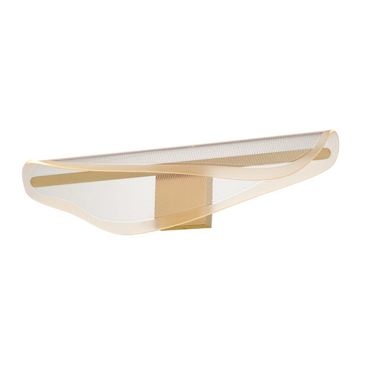 Manta 30" LED Bath Vanity Gold by ET2