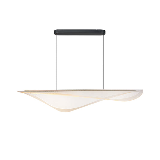 Manta 47" LED Linear Pendant Black by ET2